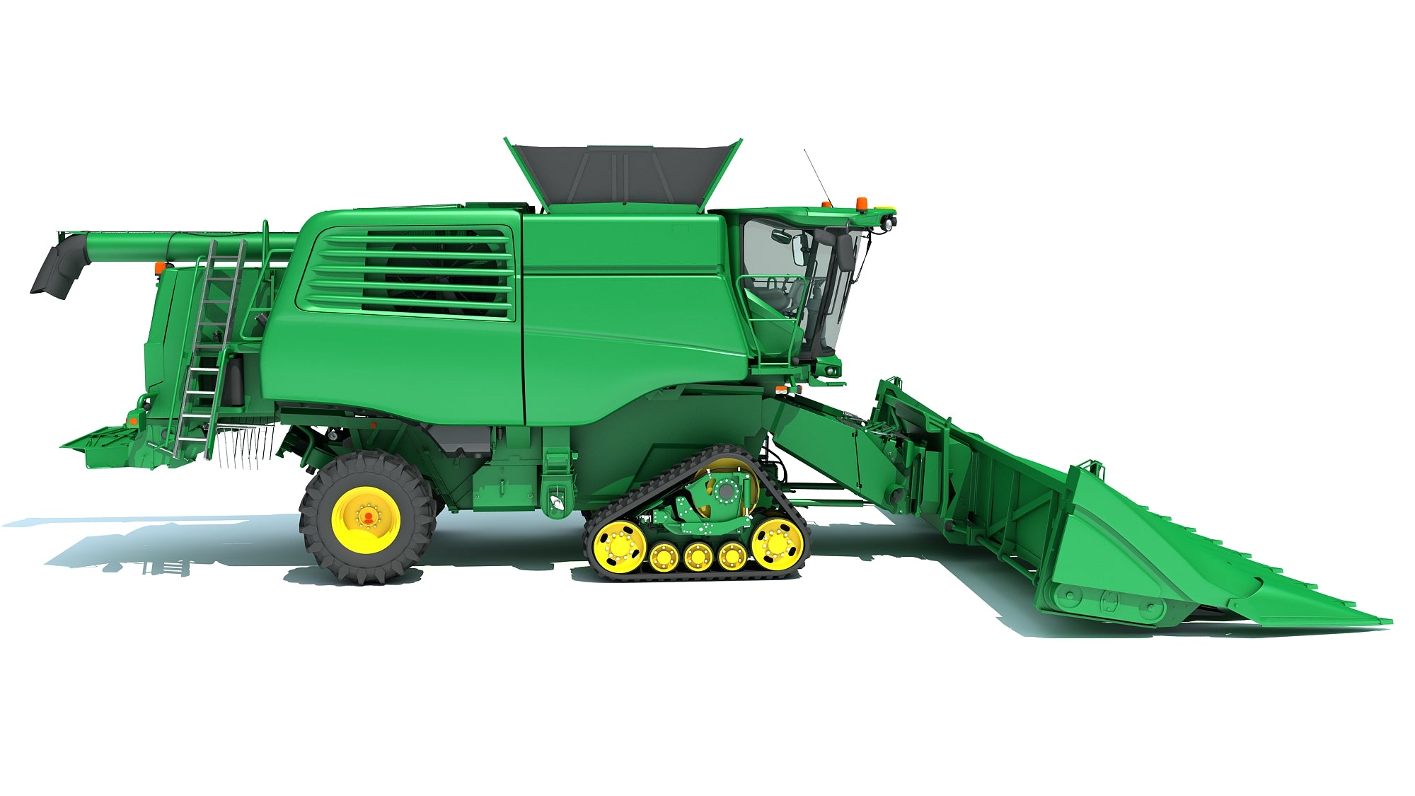Tracked Combine Harvester