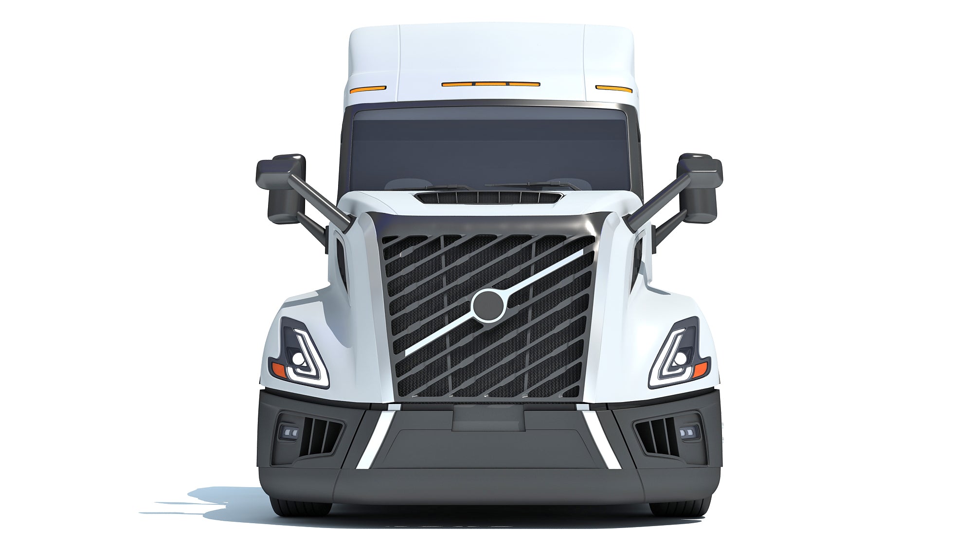 2024 Semi Truck with Flatbed Trailer
