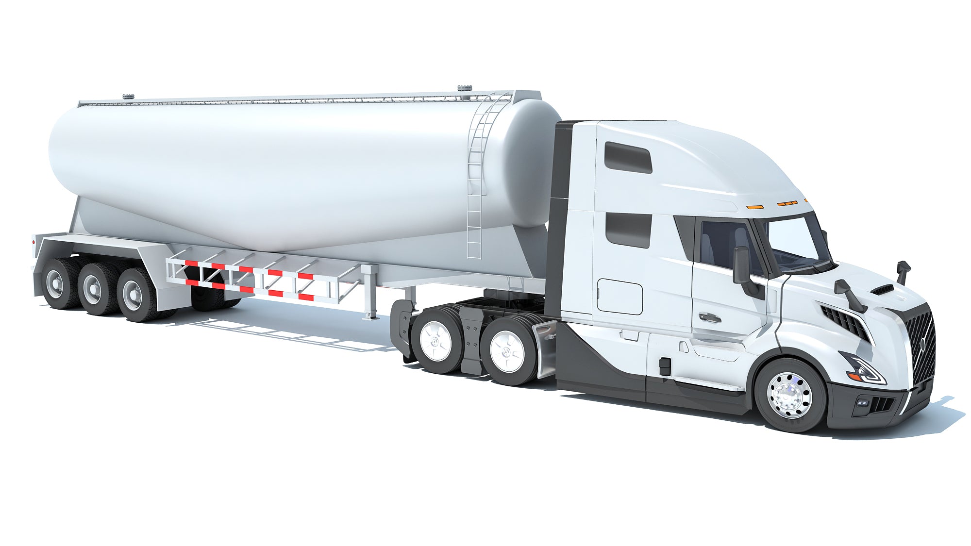 2024 Semi Truck with Tank Trailer