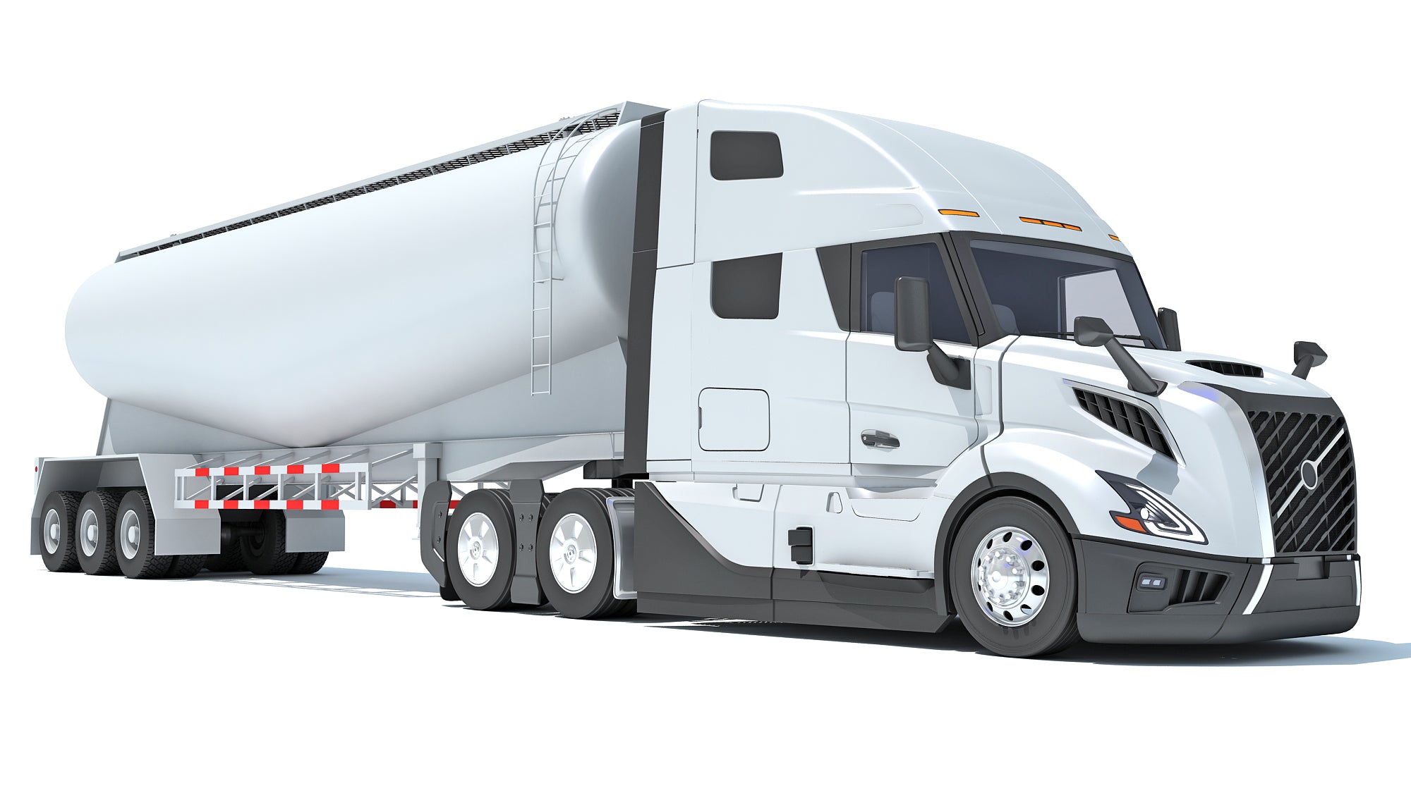 2024 Semi Truck with Tank Trailer