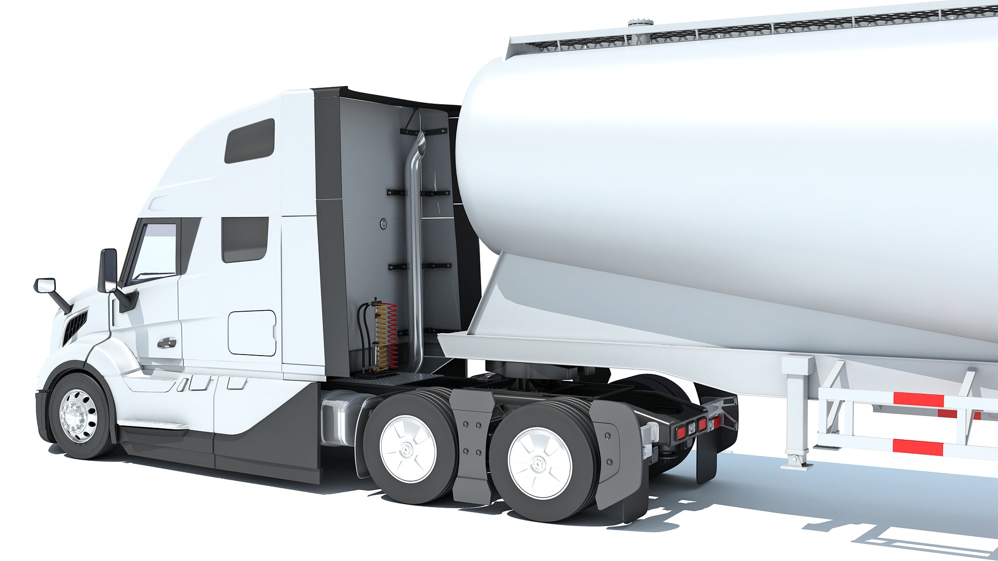 2024 Semi Truck with Tank Trailer