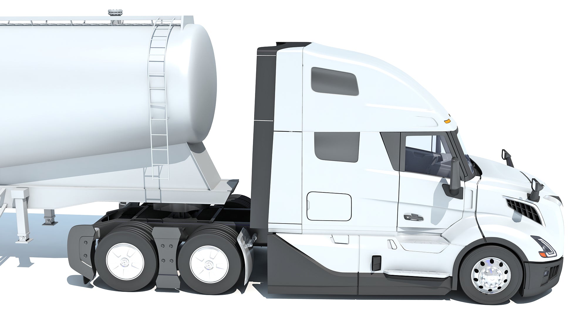 2024 Semi Truck with Tank Trailer