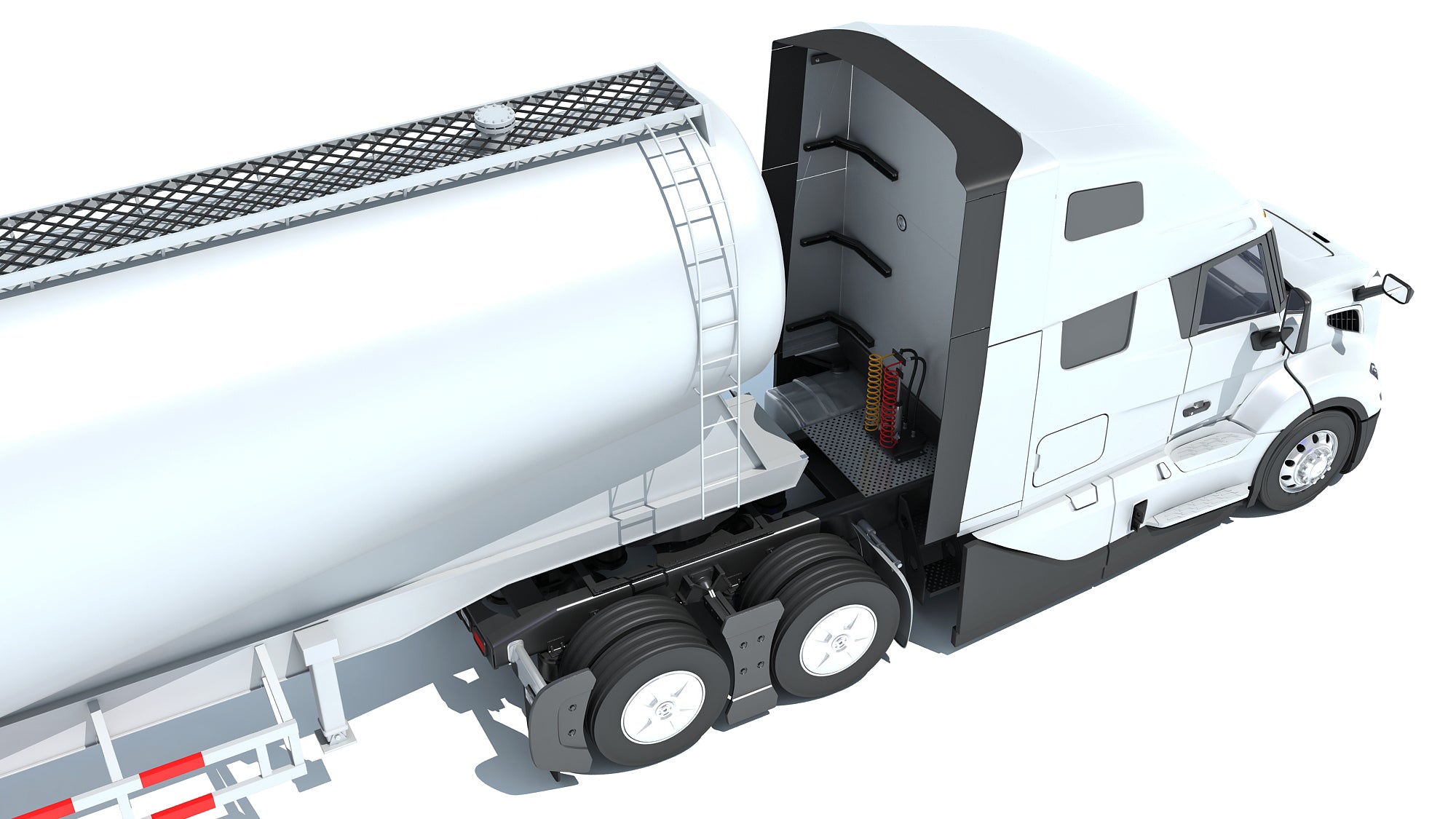 2024 Semi Truck with Tank Trailer