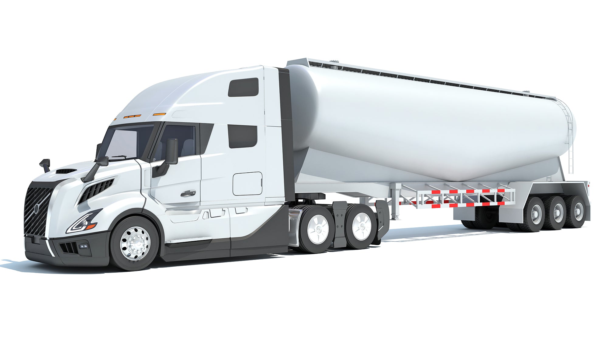 2024 Semi Truck with Tank Trailer