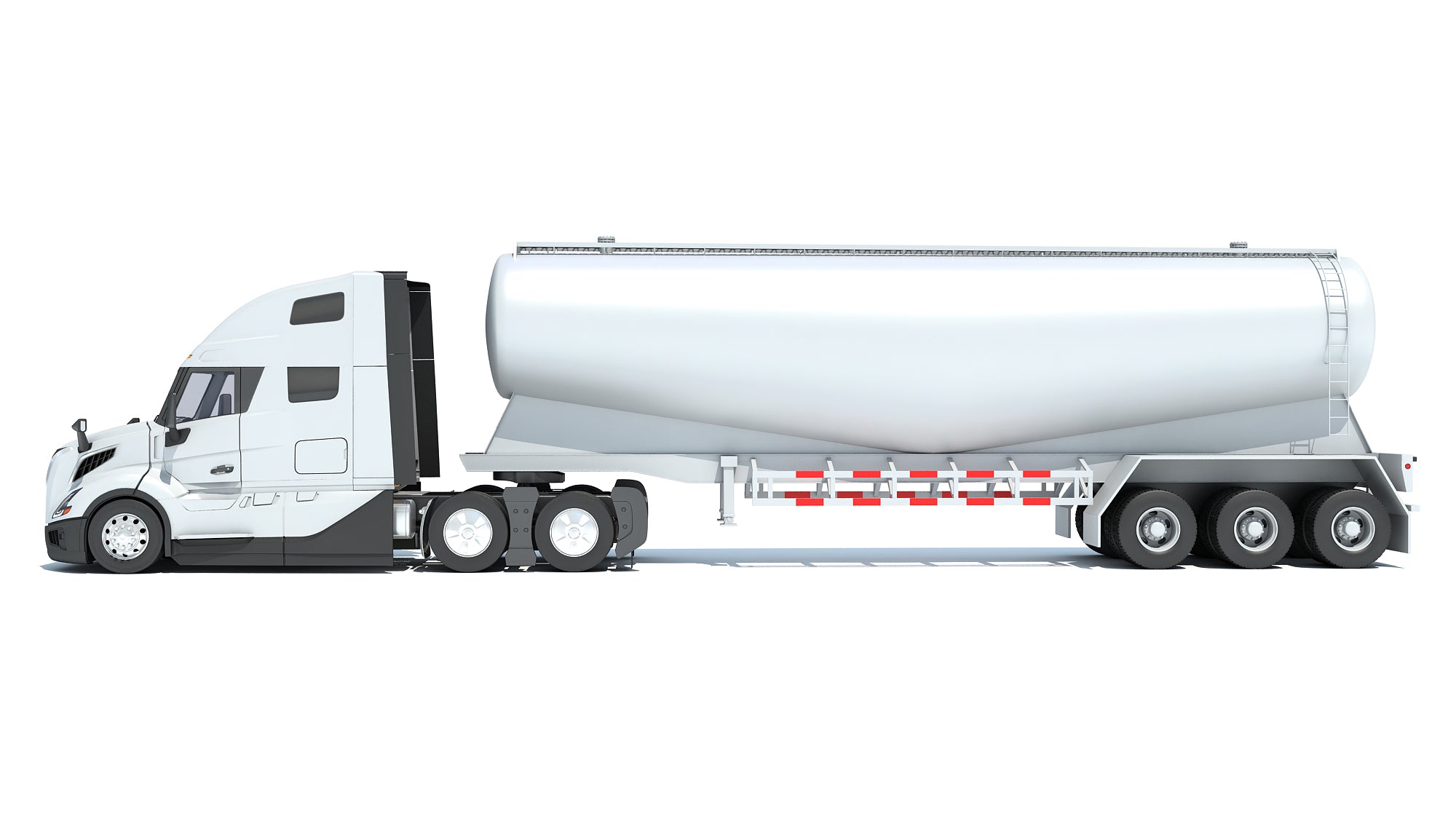 2024 Semi Truck with Tank Trailer