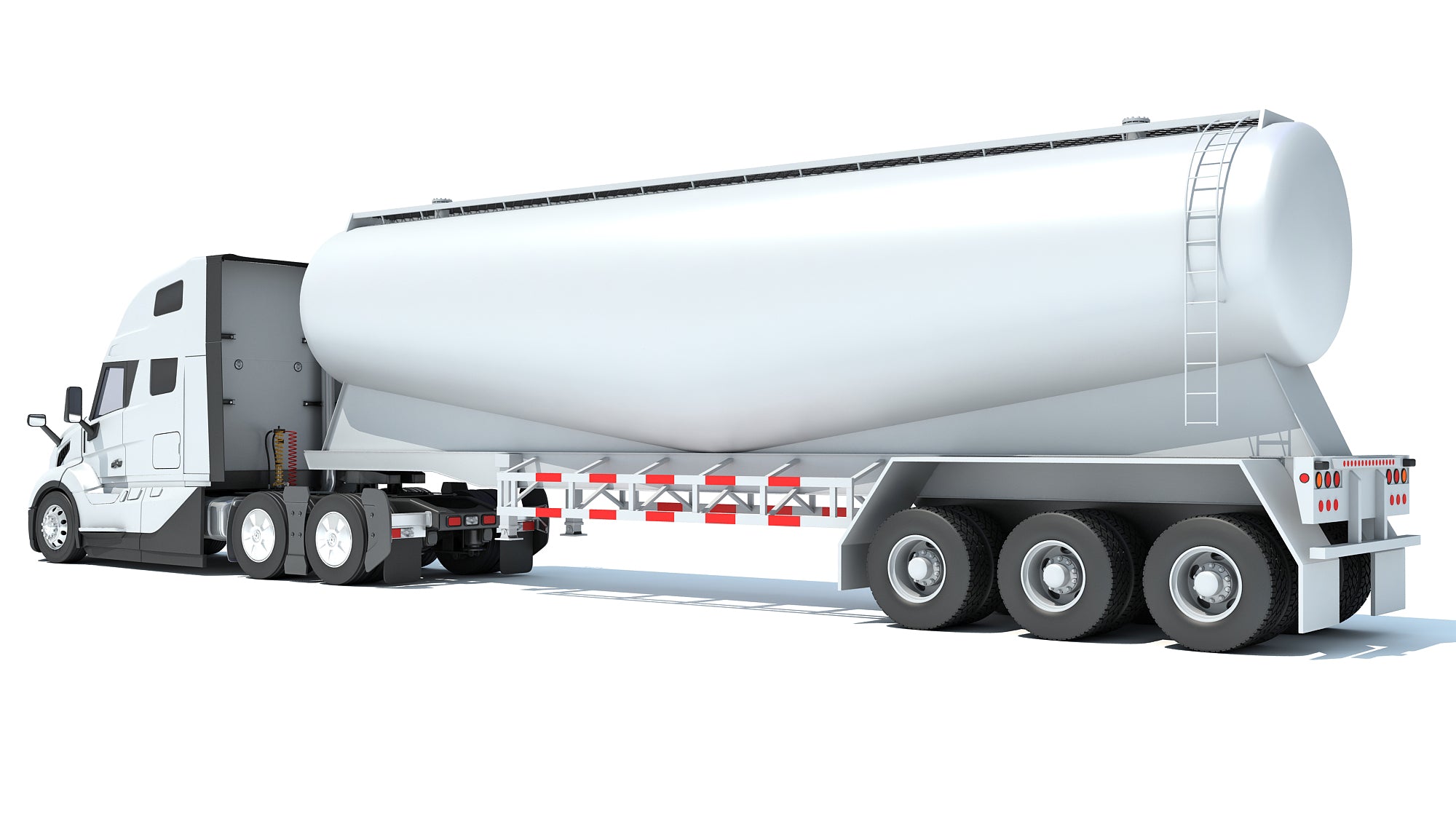 2024 Semi Truck with Tank Trailer