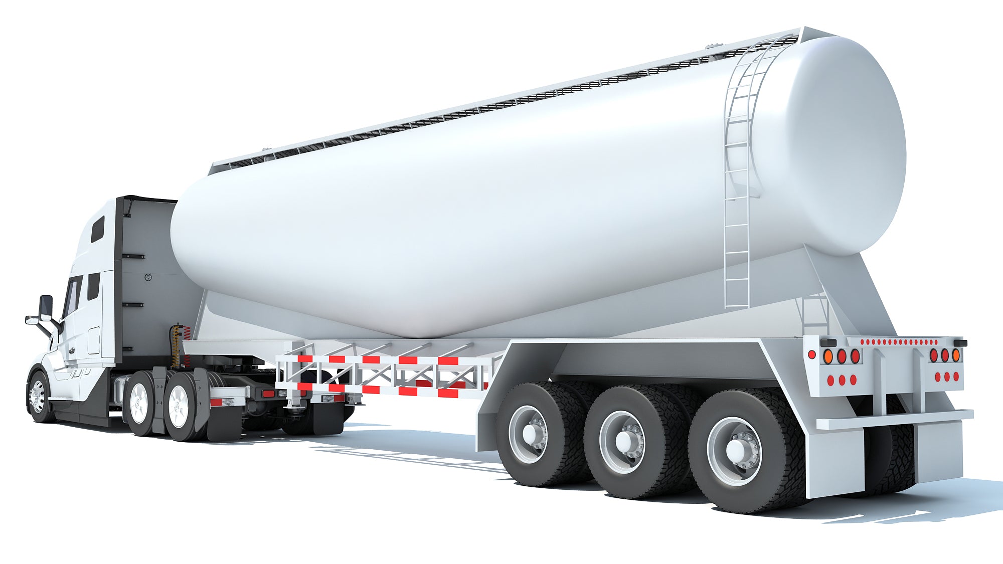 2024 Semi Truck with Tank Trailer