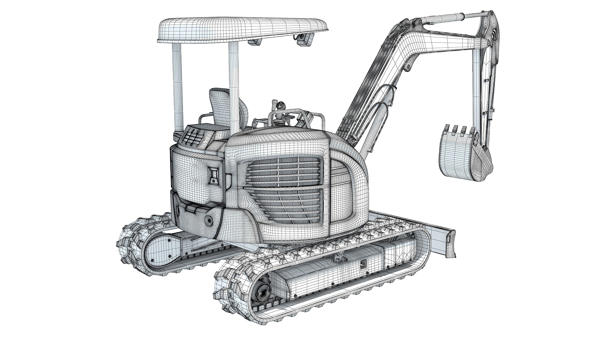 Komatsu Mini Small Tracked Excavator