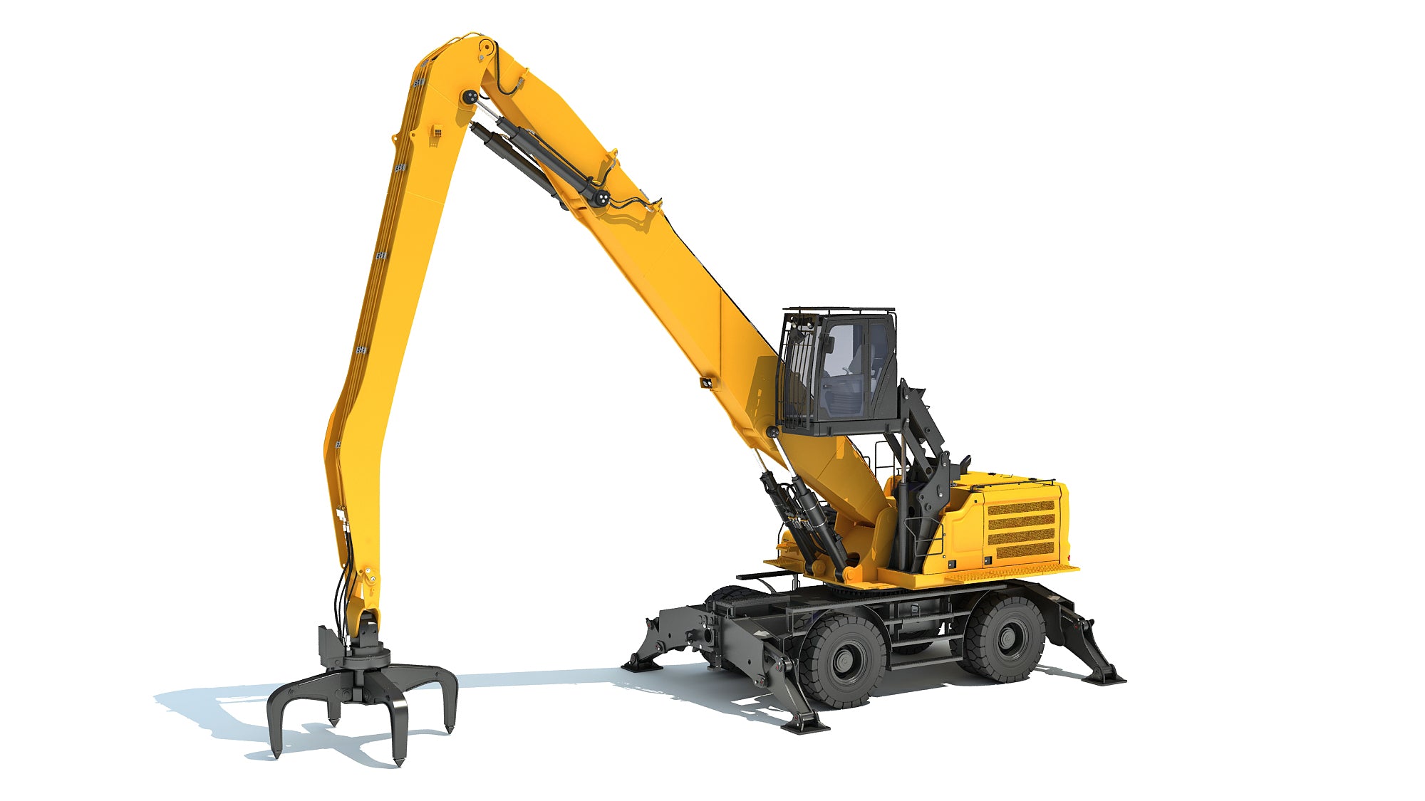 Material Handler CAT 3D Models