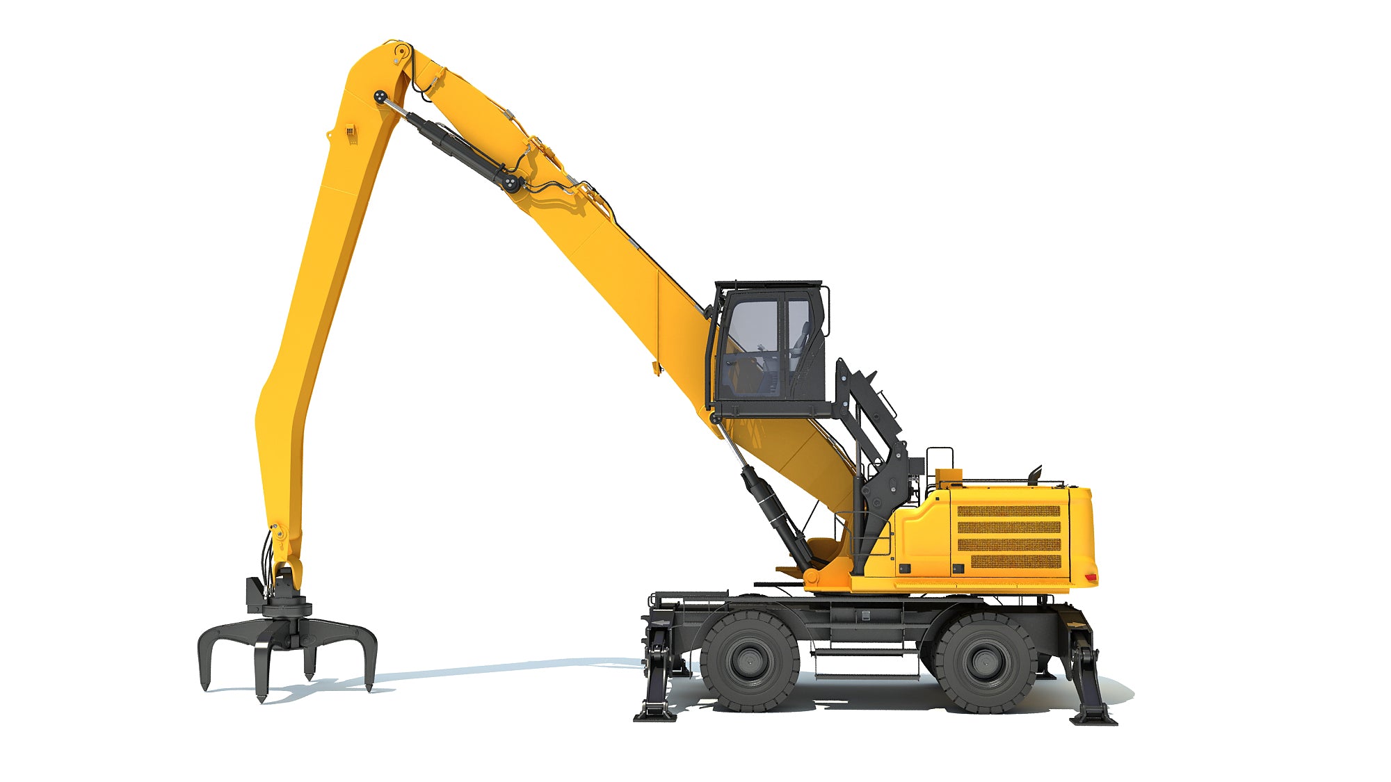 Material Handler CAT 3D Models