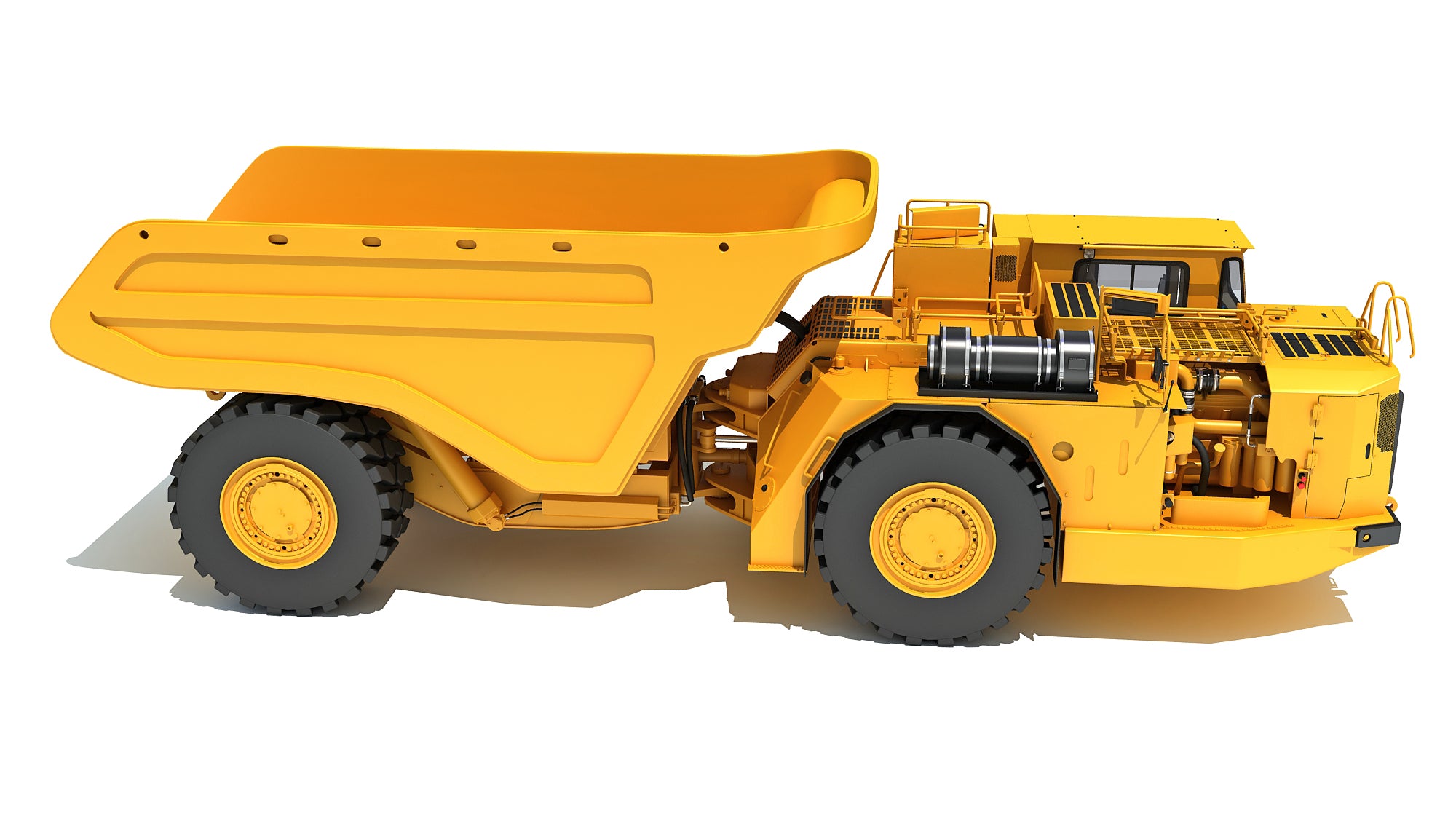 Underground Articulated Mining Truck