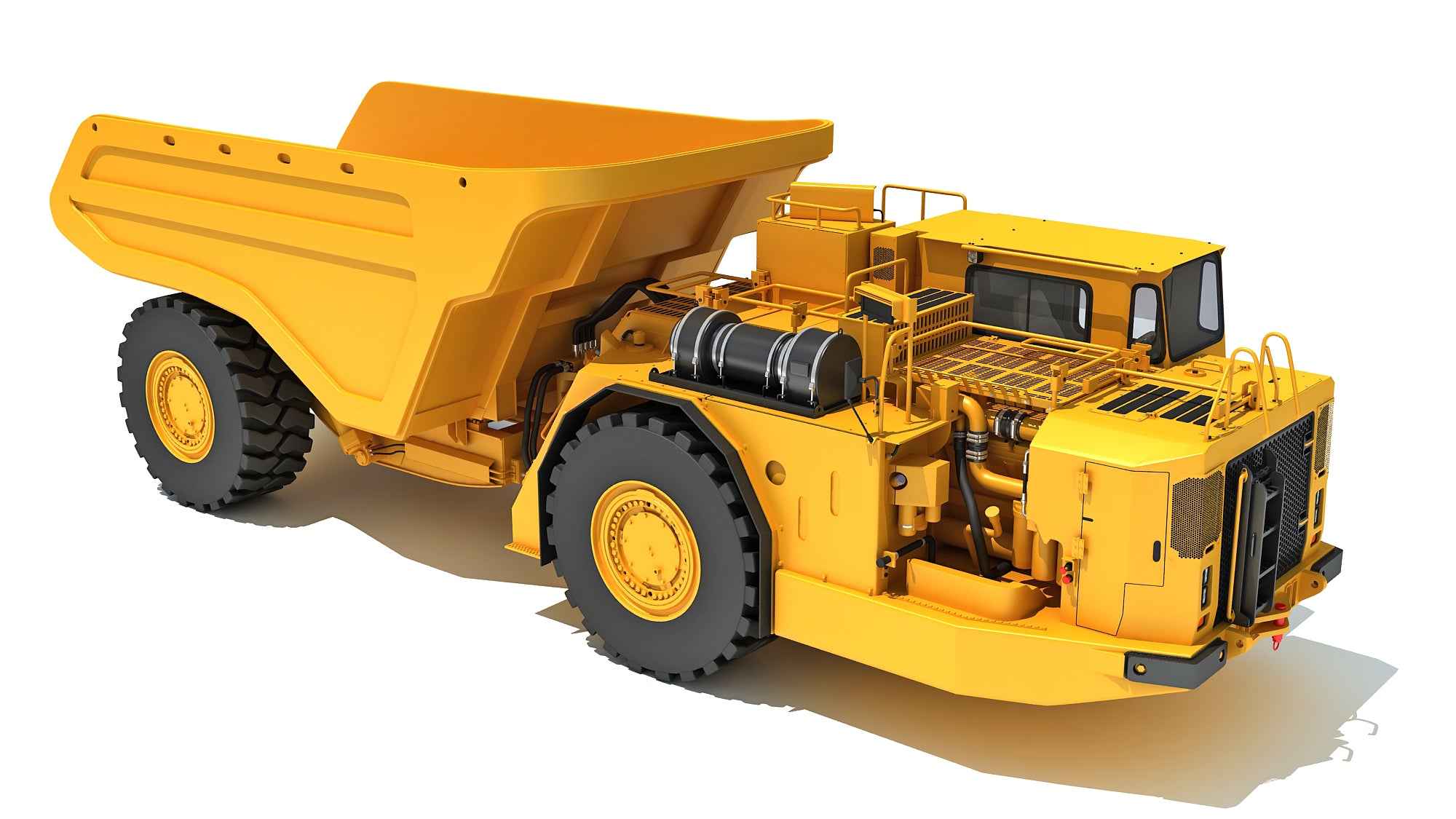 Underground Articulated Mining Truck