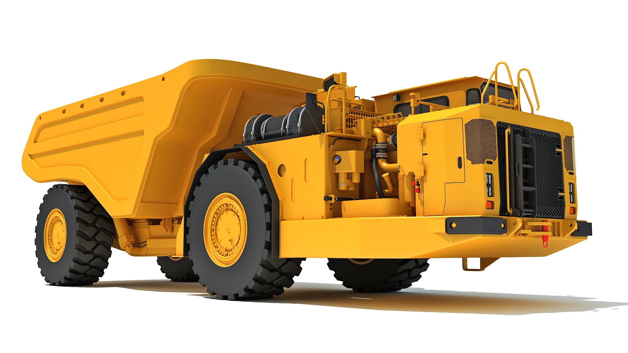 Underground Articulated Mining Truck