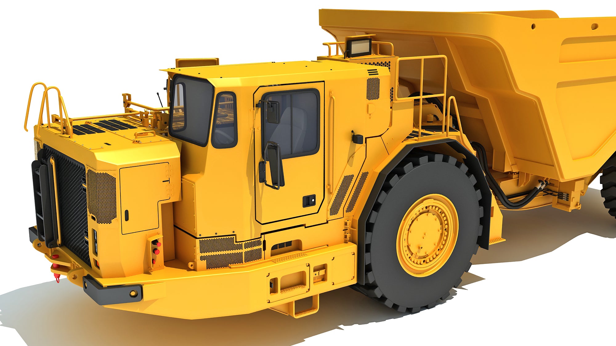 Underground Articulated Mining Truck