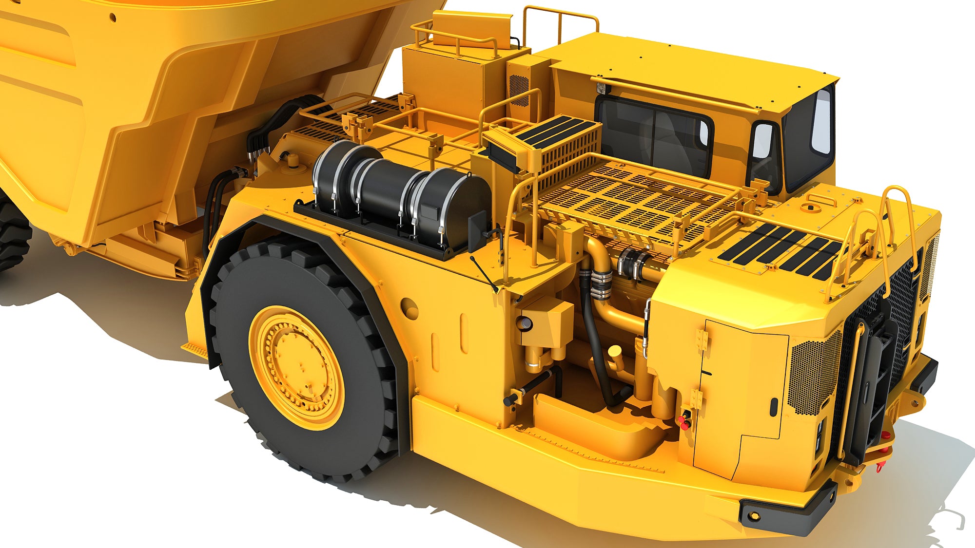 Underground Articulated Mining Truck