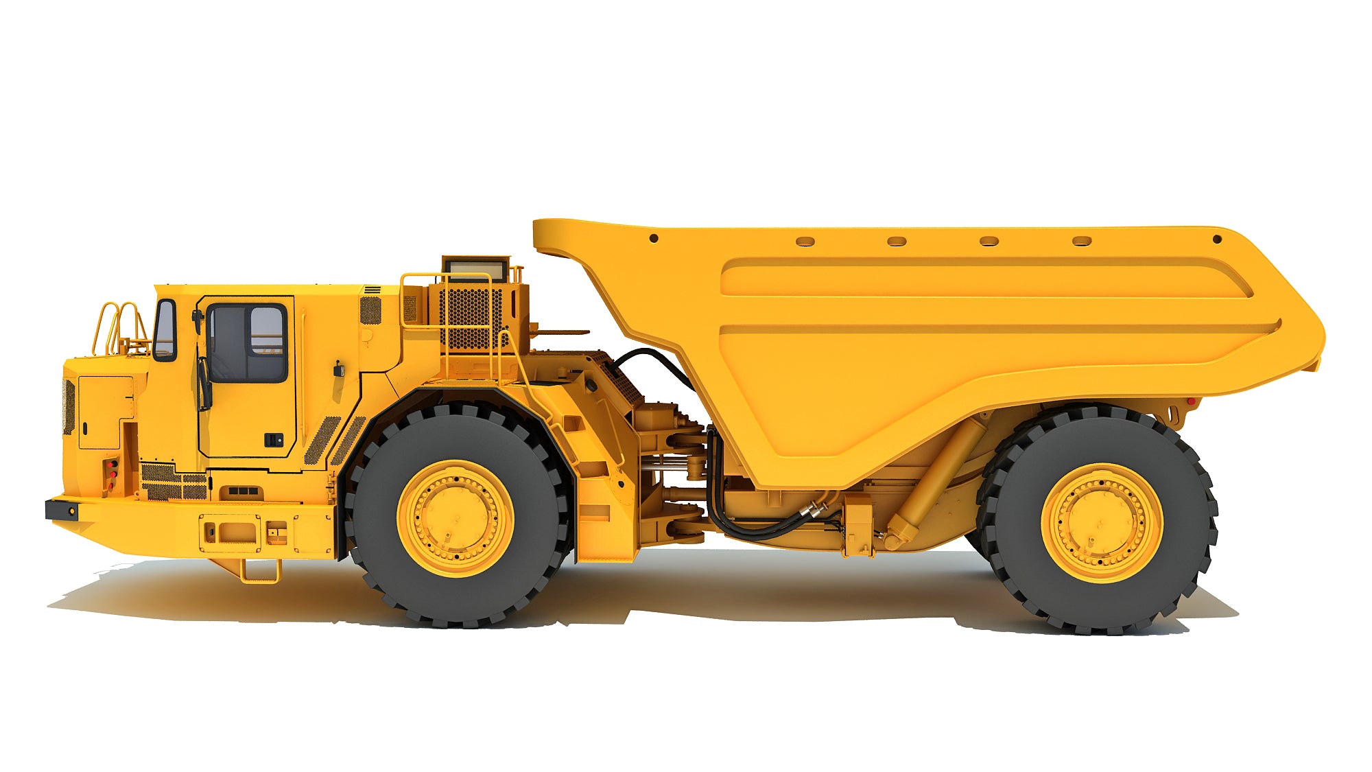 Underground Articulated Mining Truck