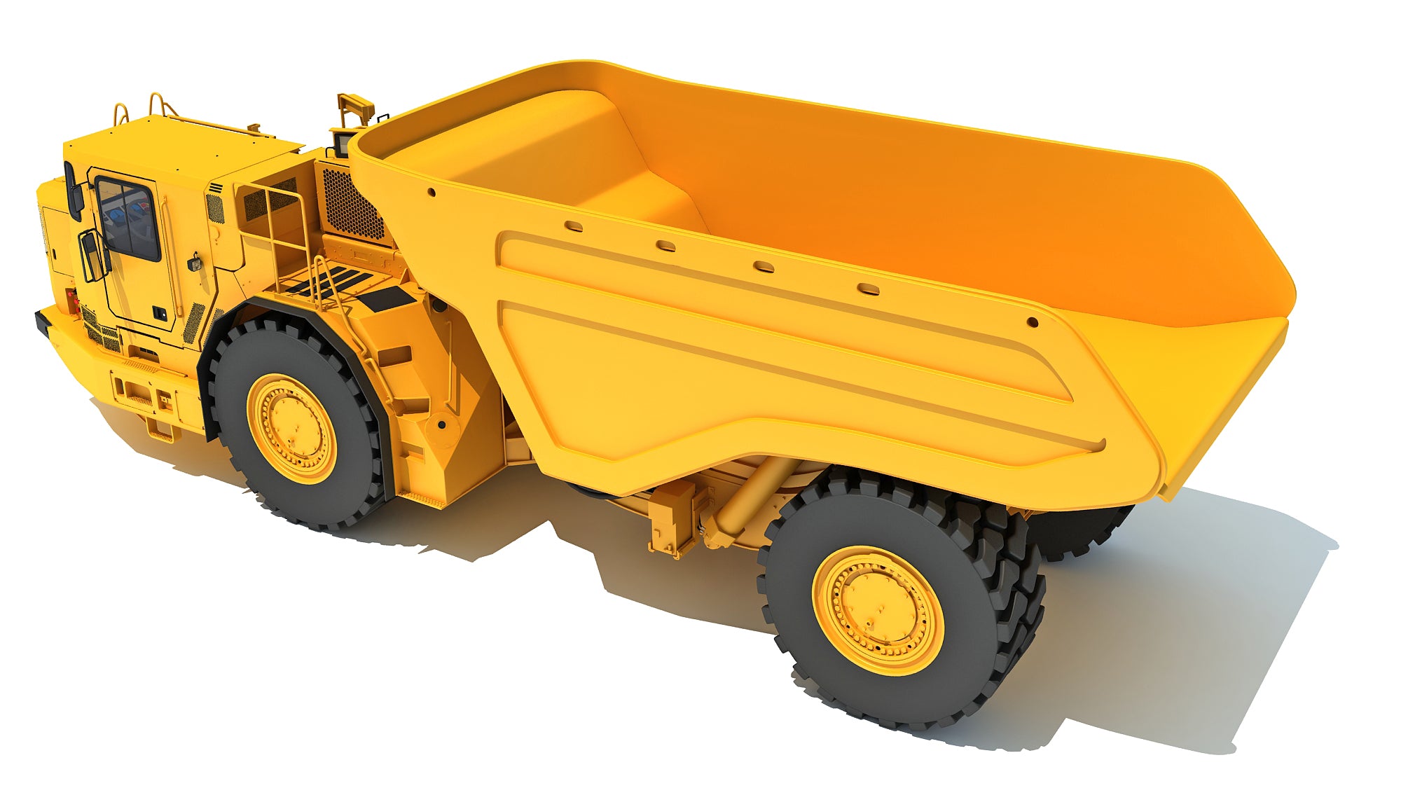 Underground Articulated Mining Truck