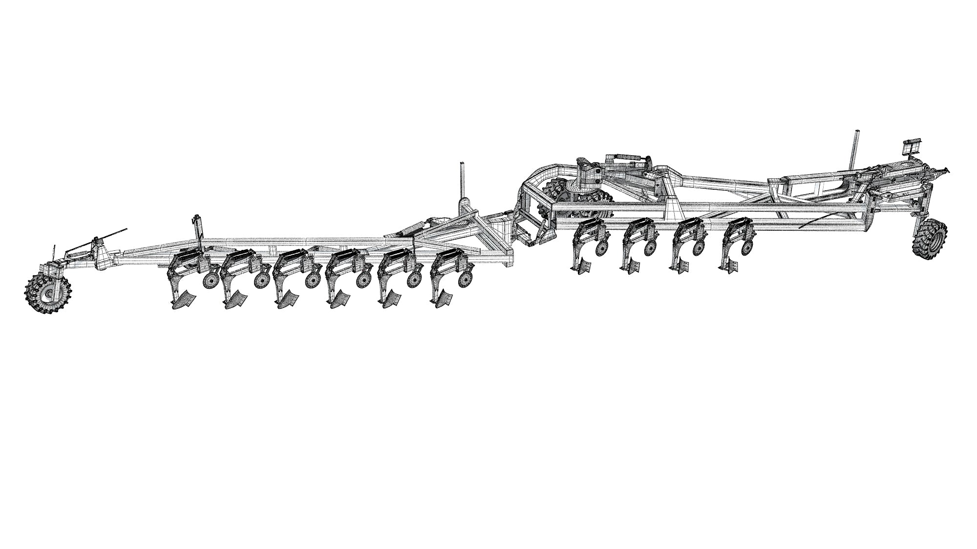 Semi Mounted Plough