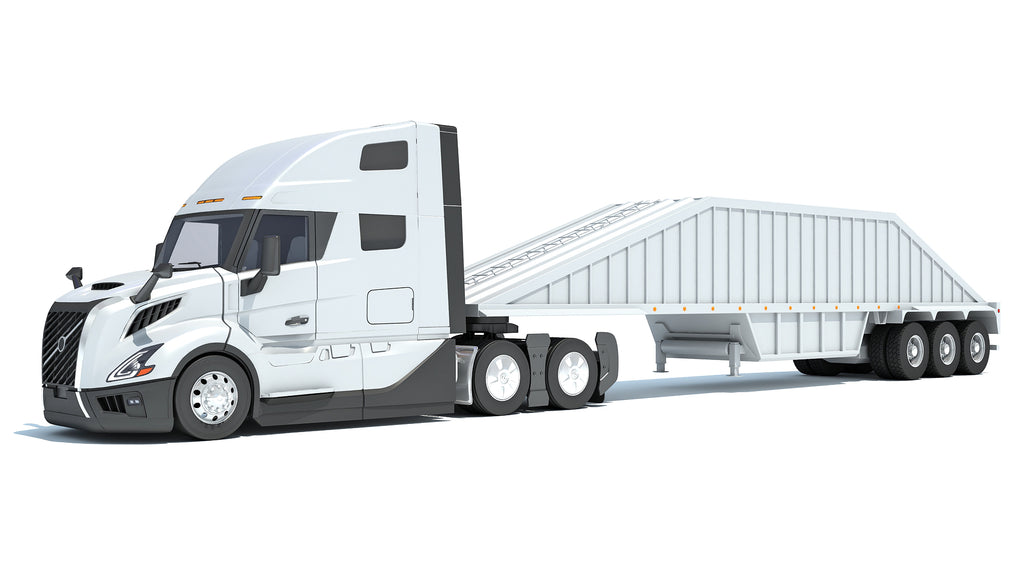 2024 Semi Truck with Bottom Dump Trailer