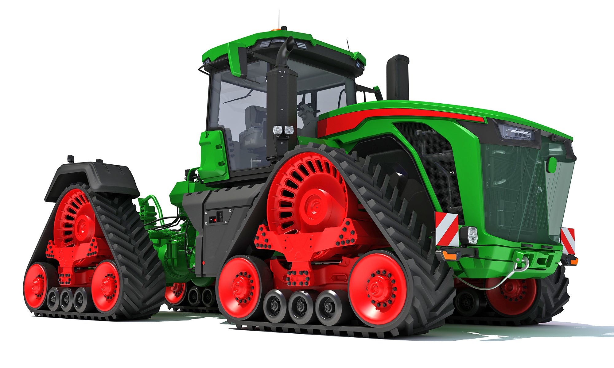 4WD Tracked Articulated Tractor