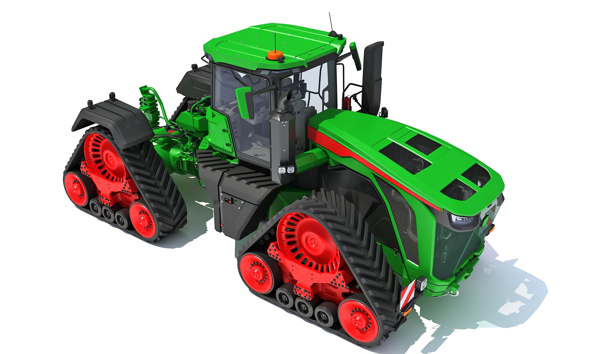 4WD Tracked Articulated Tractor