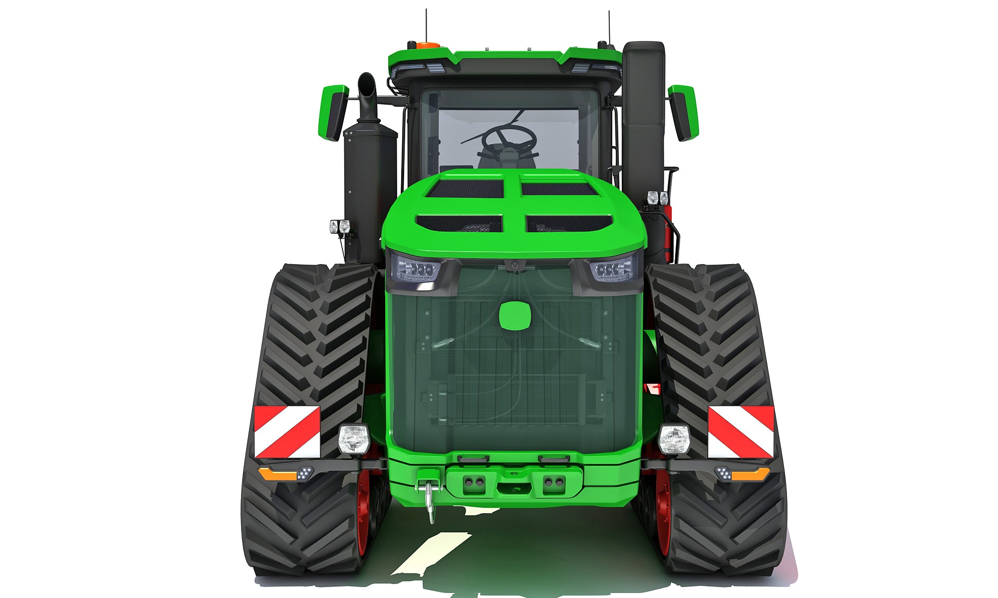 4WD Tracked Articulated Tractor