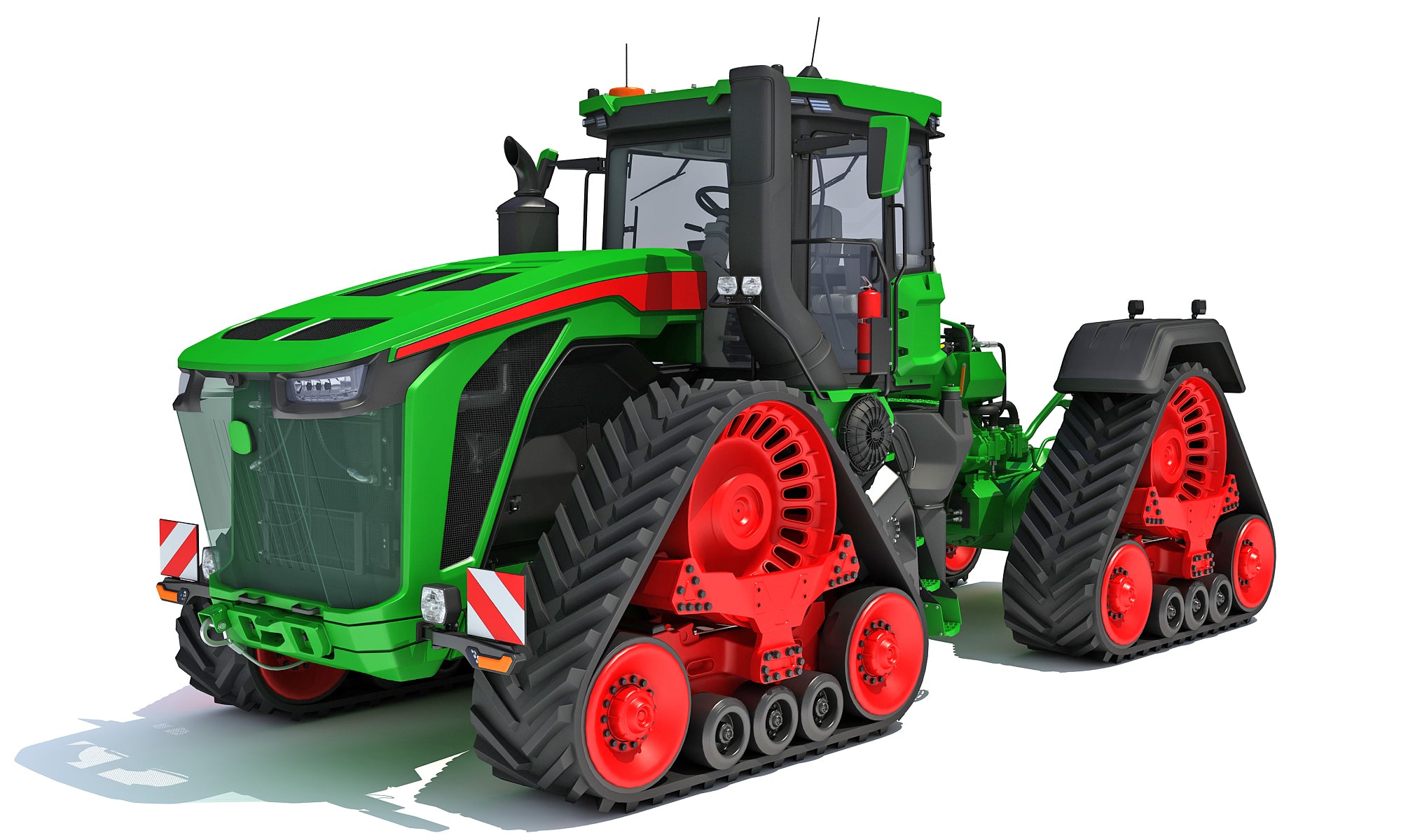 4WD Tracked Articulated Tractor