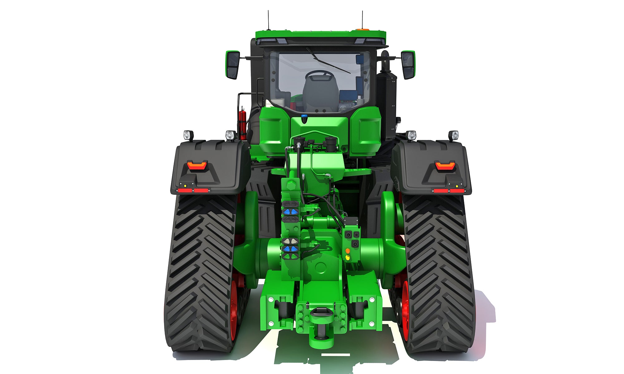 4WD Tracked Articulated Tractor
