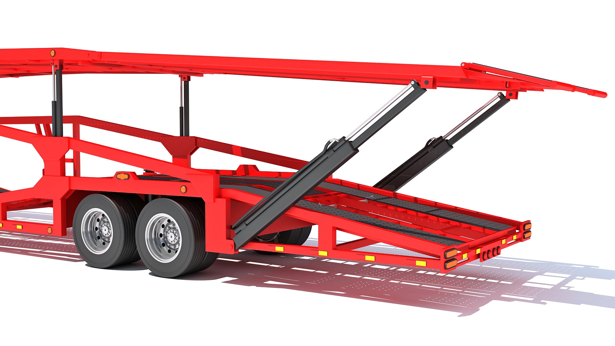 Car Carrier Semi Truck Trailer