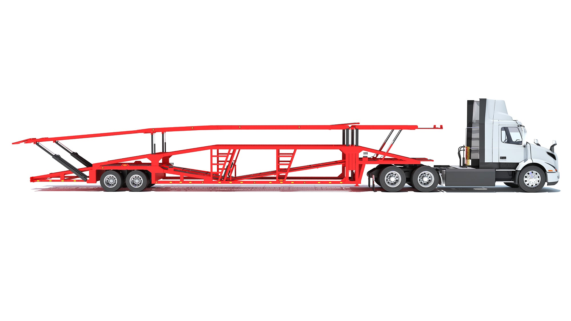Car Carrier Semi Truck Trailer