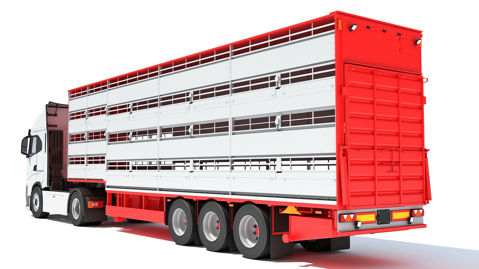 Animal Transporter Truck and Trailer