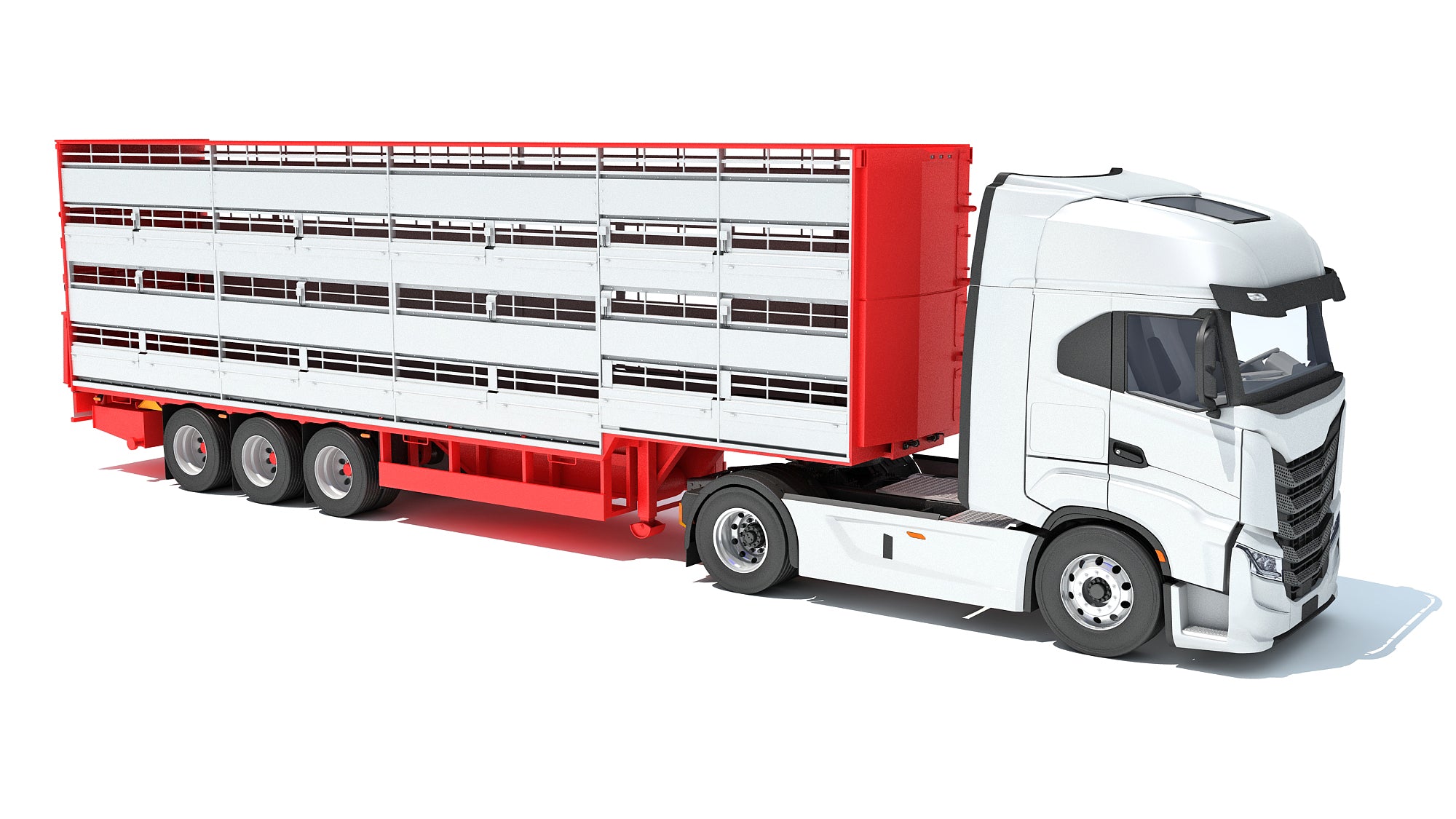 Animal Transporter Truck and Trailer