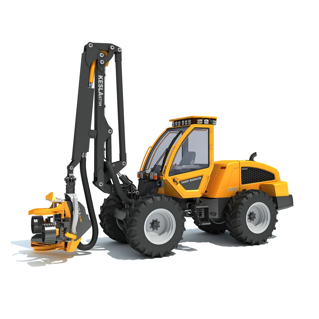 Forest Machinery Pack – Professional Forestry Equipment Collection