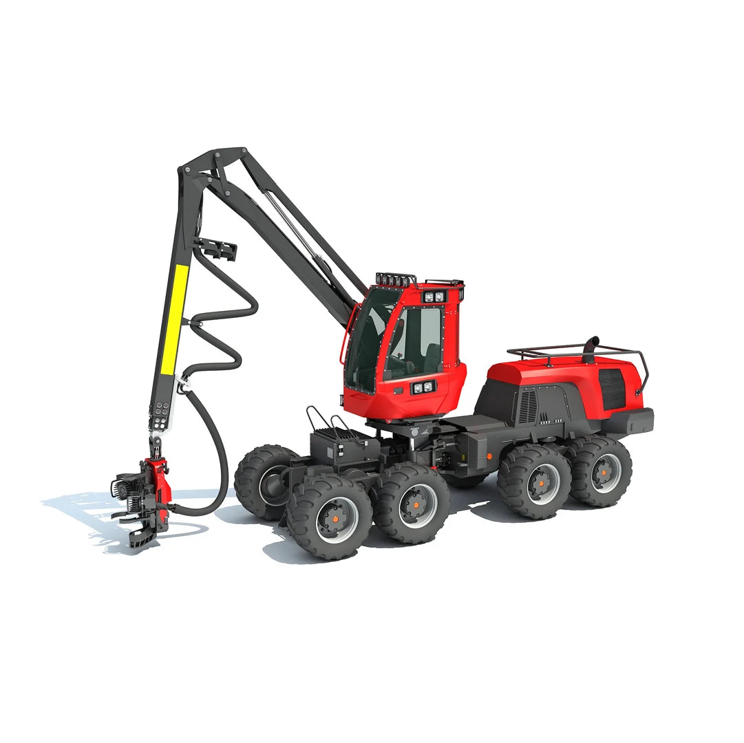 Forest Machinery Pack – Professional Forestry Equipment Collection
