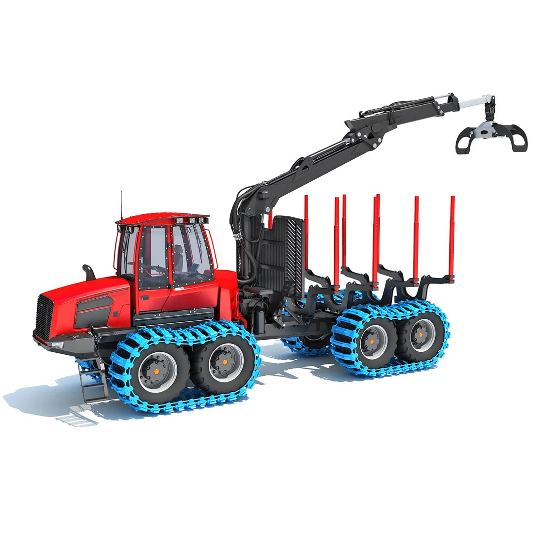 Professional Logging Equipment Pack – Heavy Forestry Machinery Collection