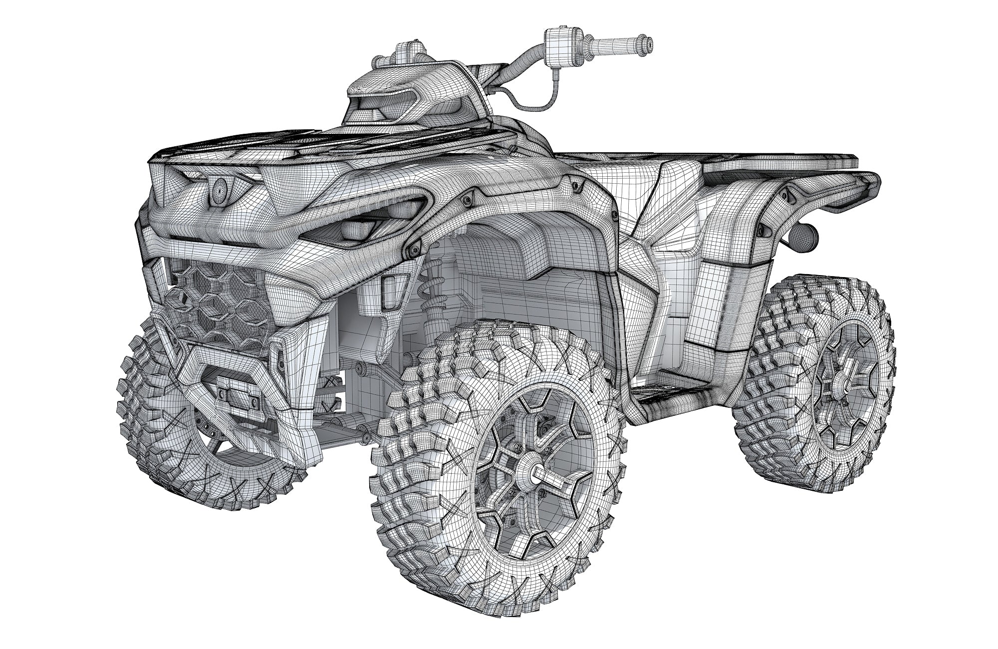 All Terrain Vehicle ATV Quad Buggy Bike