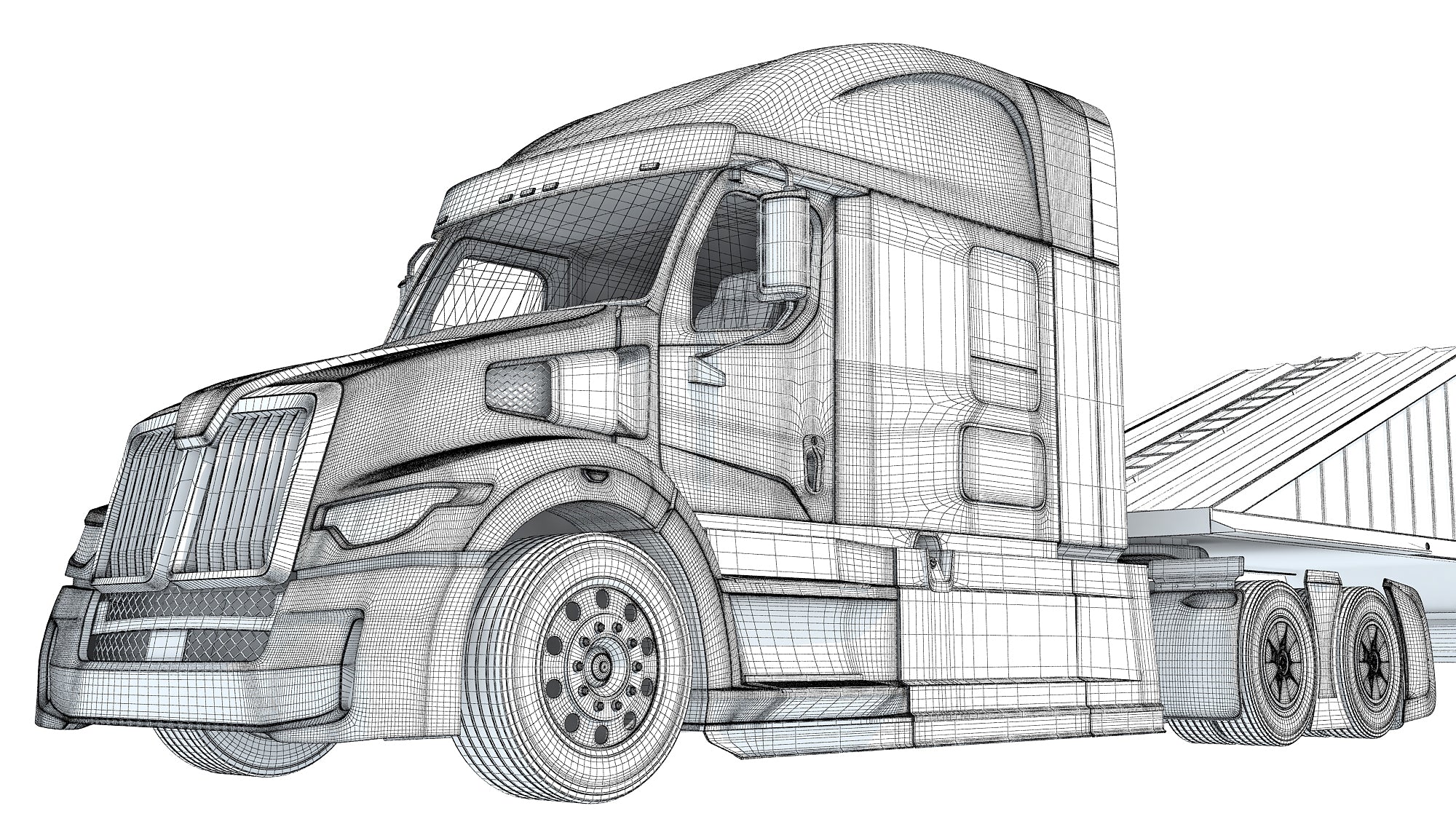 Bottom Dump Truck
