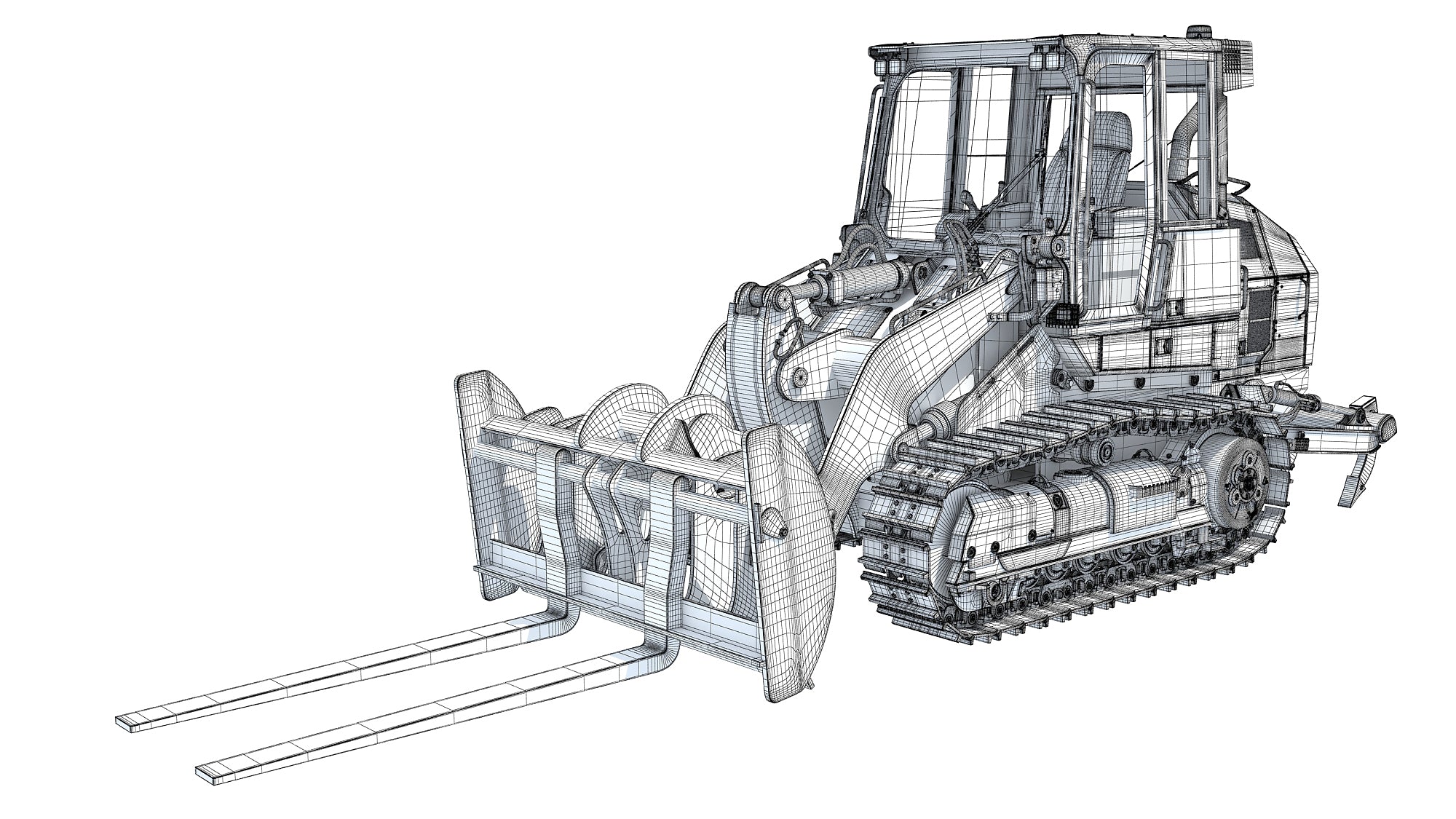 Tracked Dozer Bulldozer
