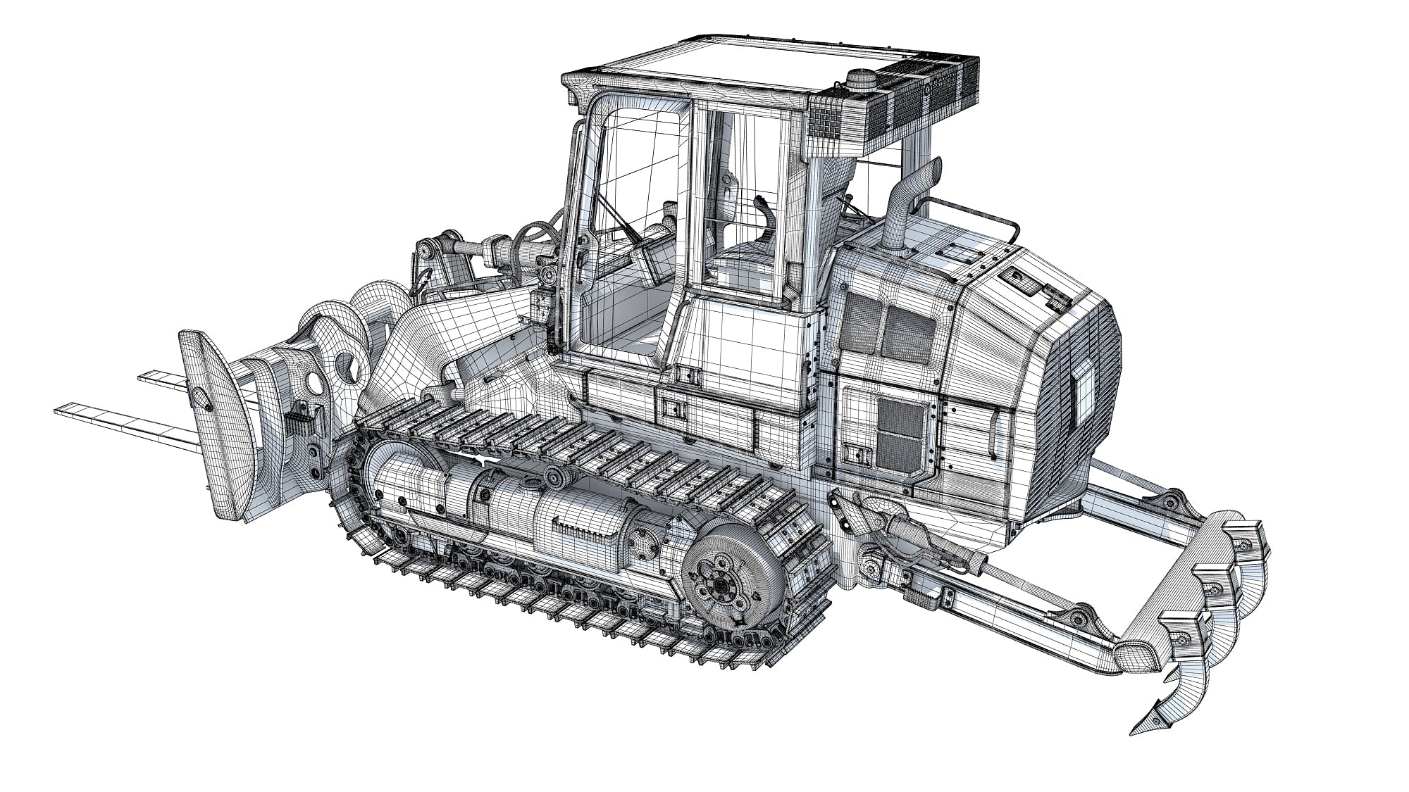 Tracked Dozer Bulldozer