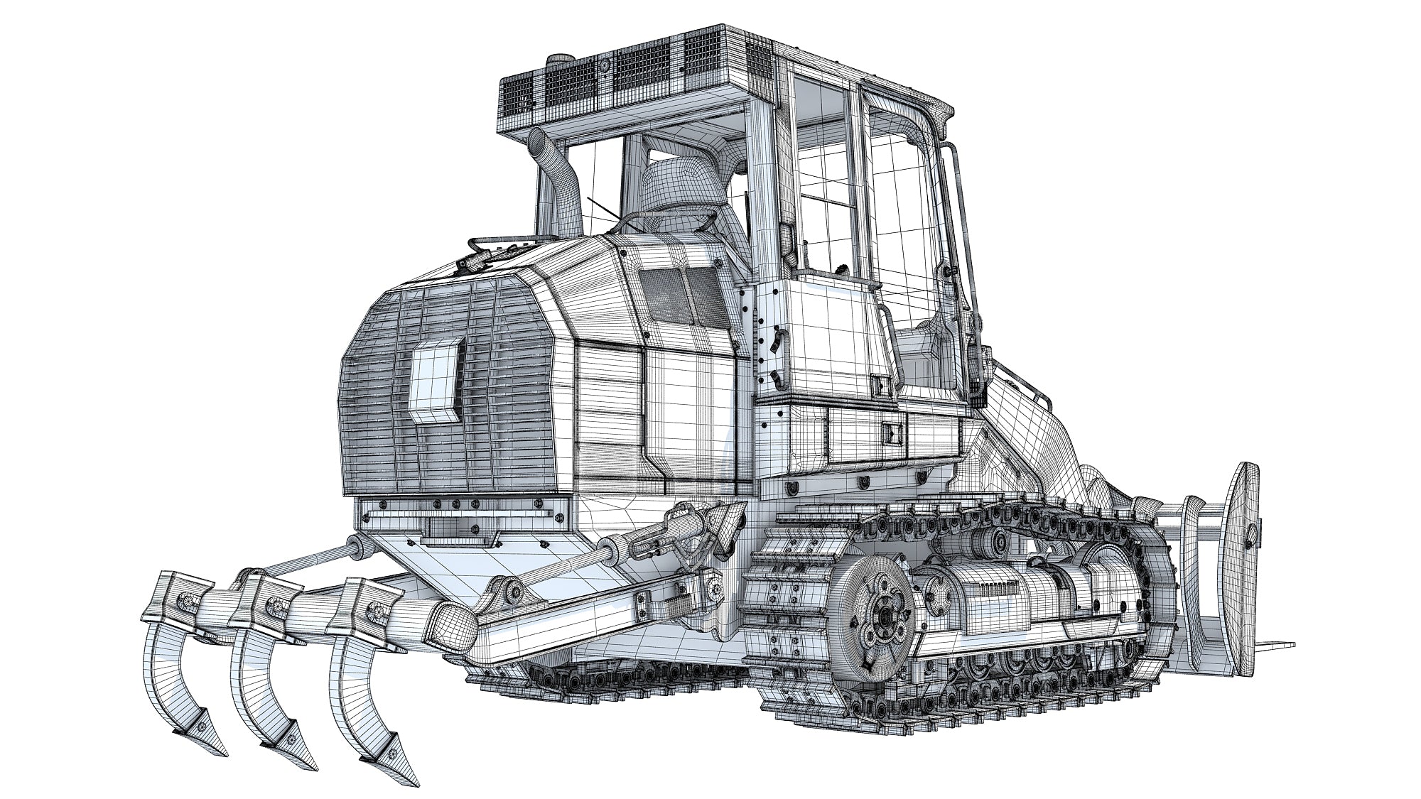 Tracked Dozer Bulldozer