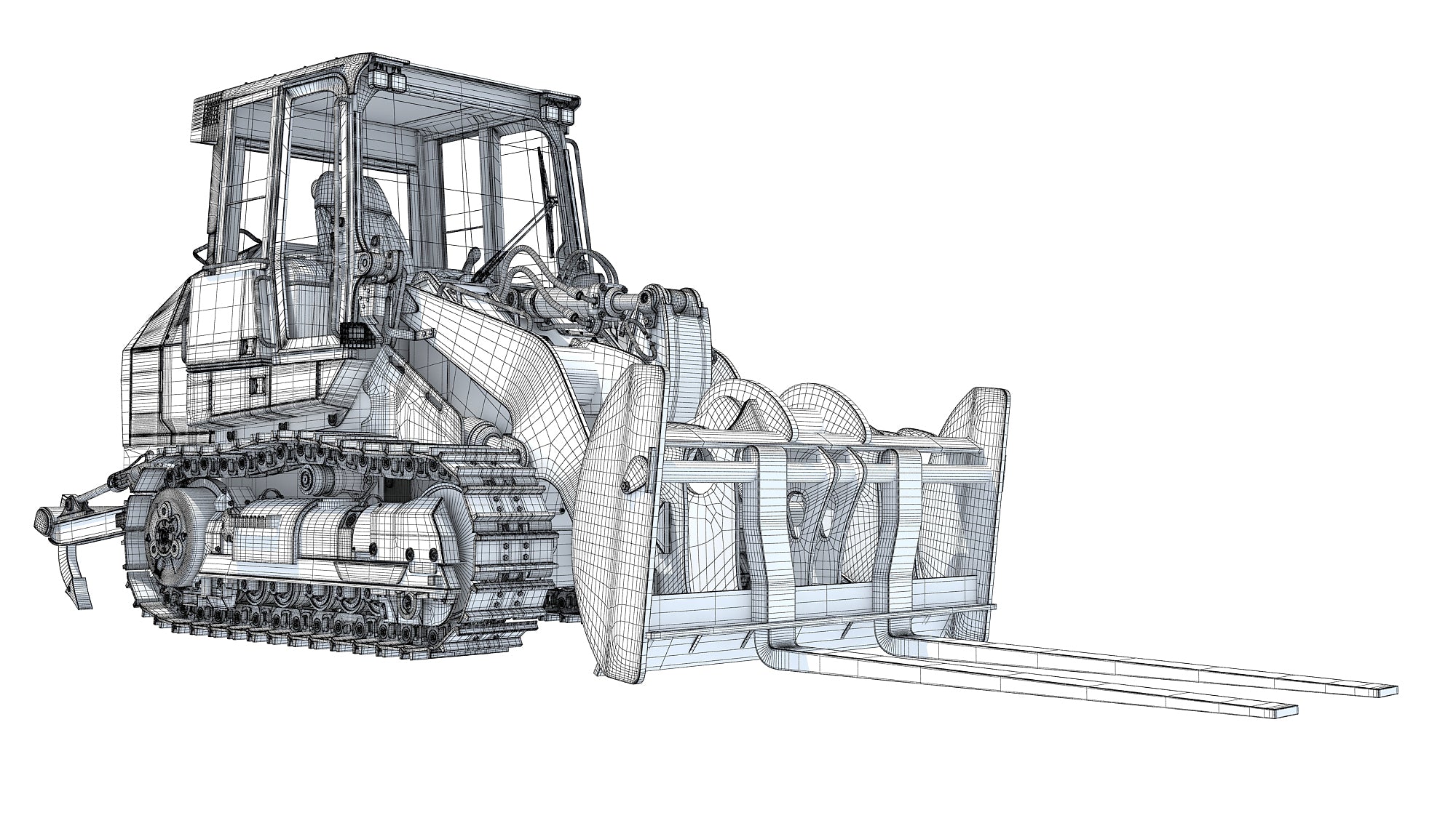 Tracked Dozer Bulldozer