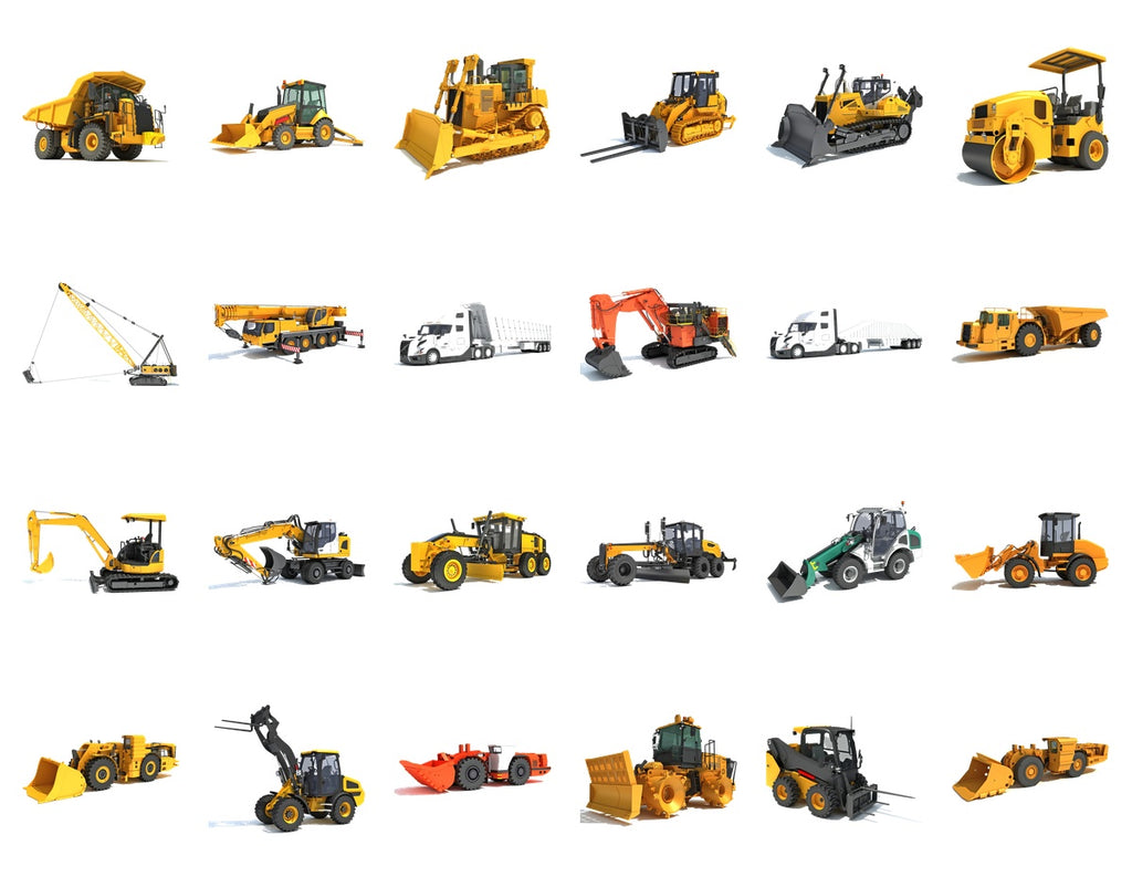 Ultimate Heavy Construction Equipment Pack – Professional Machinery Collection
