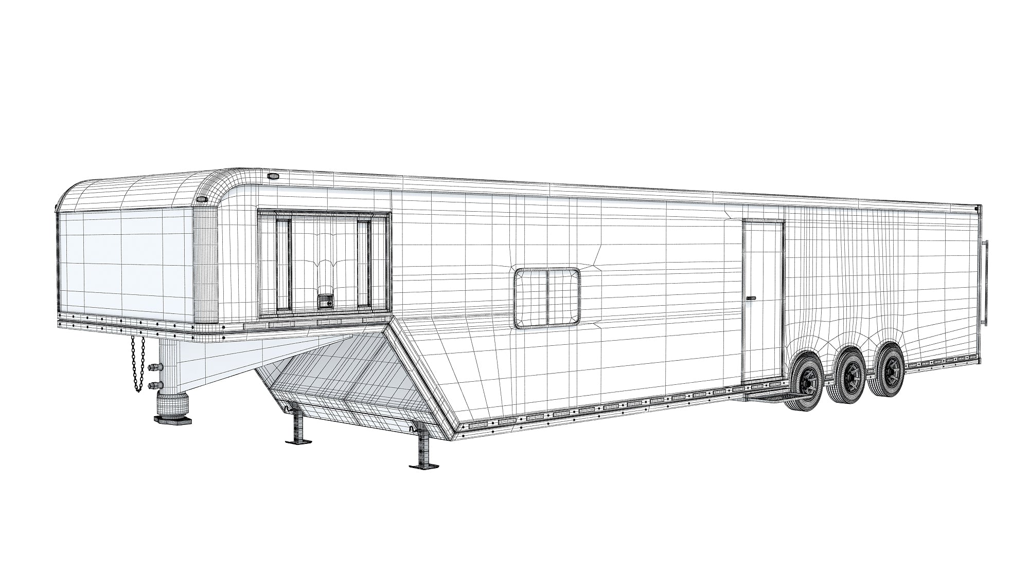 Camping Caravan Trailer