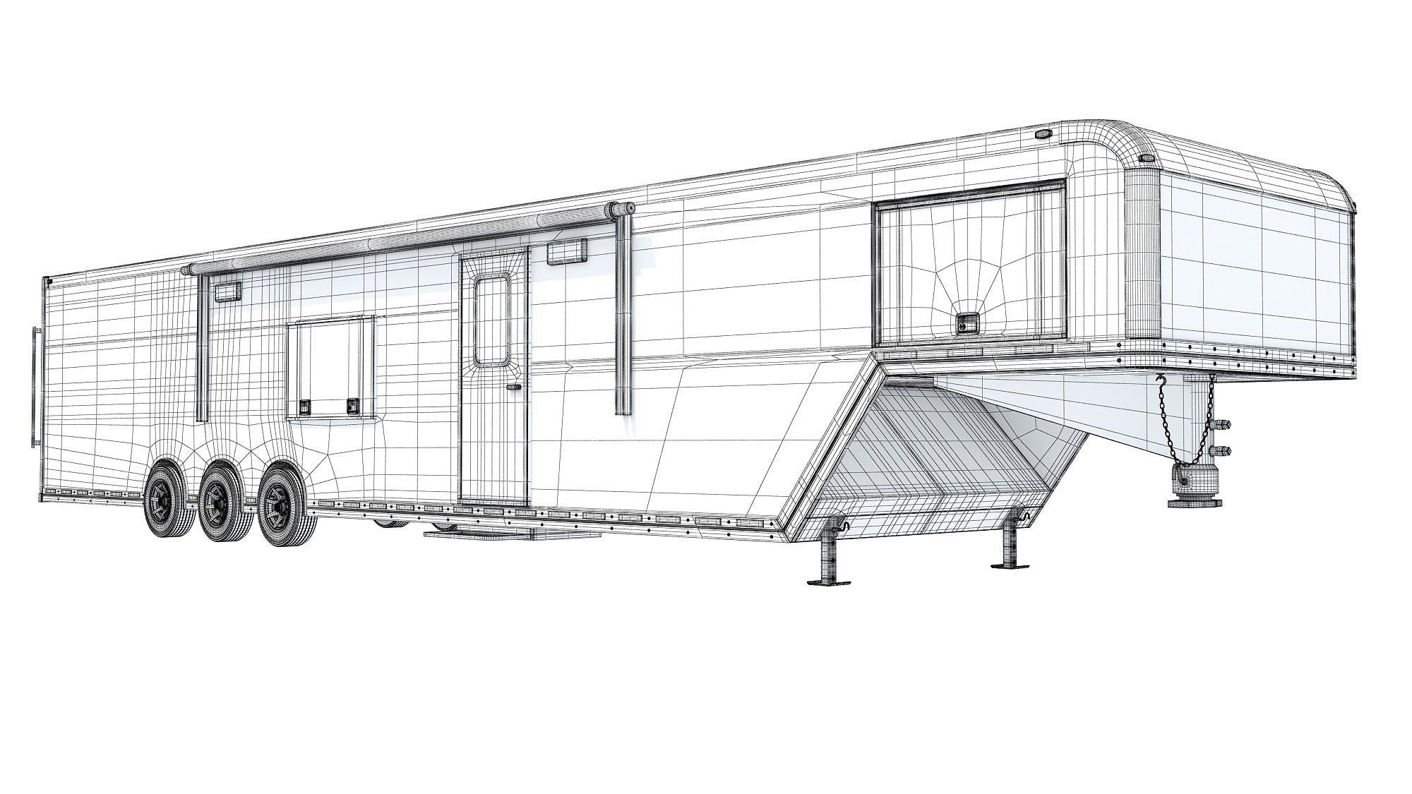 Camping Caravan Trailer