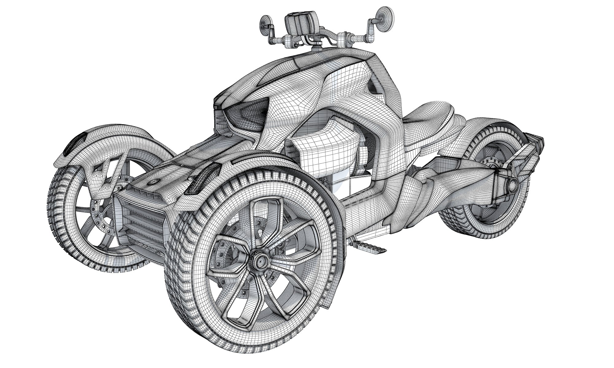 3 Wheel Motorcycle