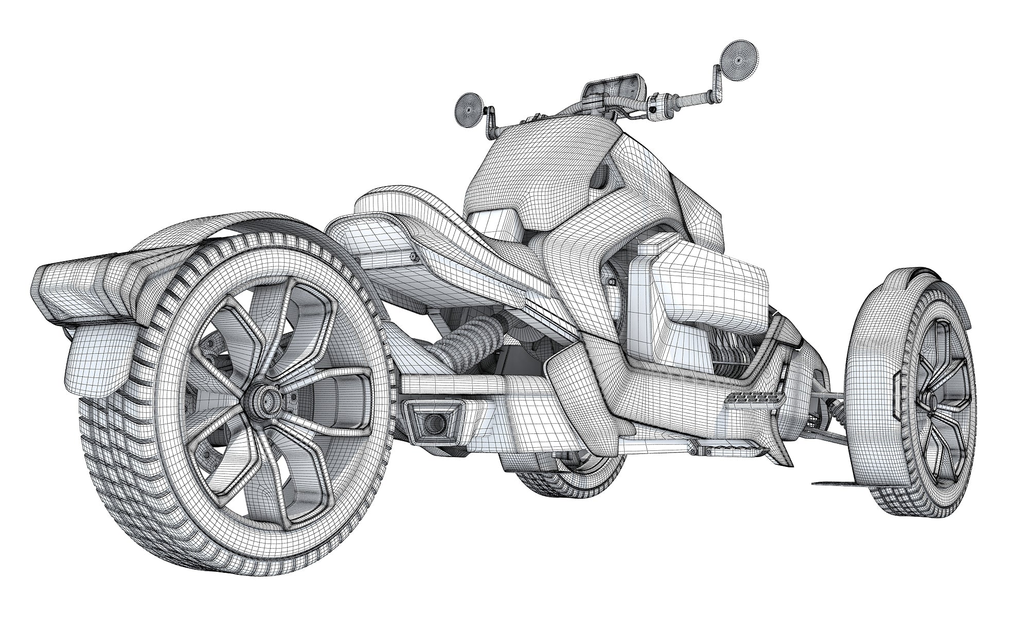 3 Wheel Motorcycle