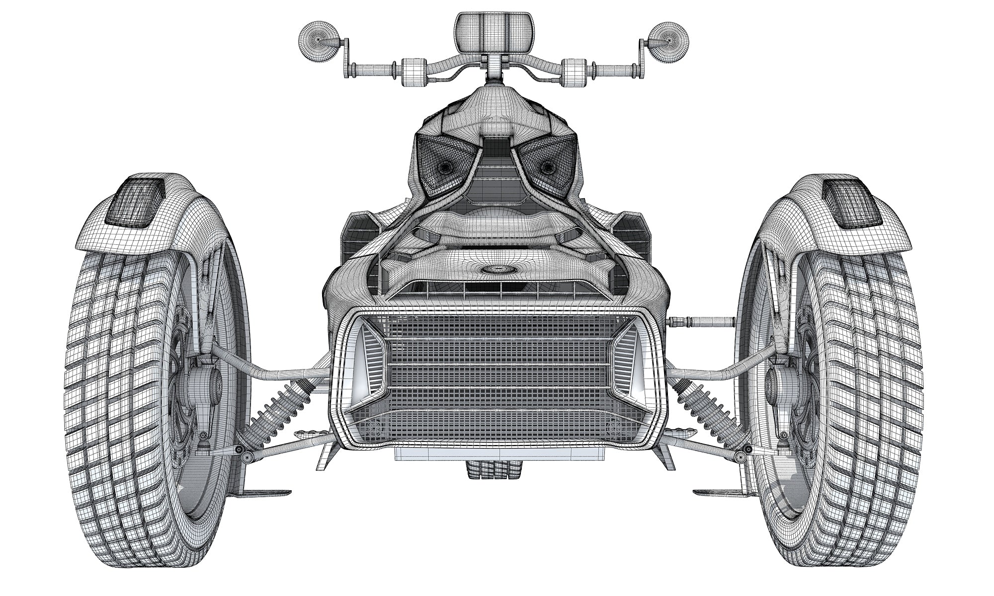 3 Wheel Motorcycle