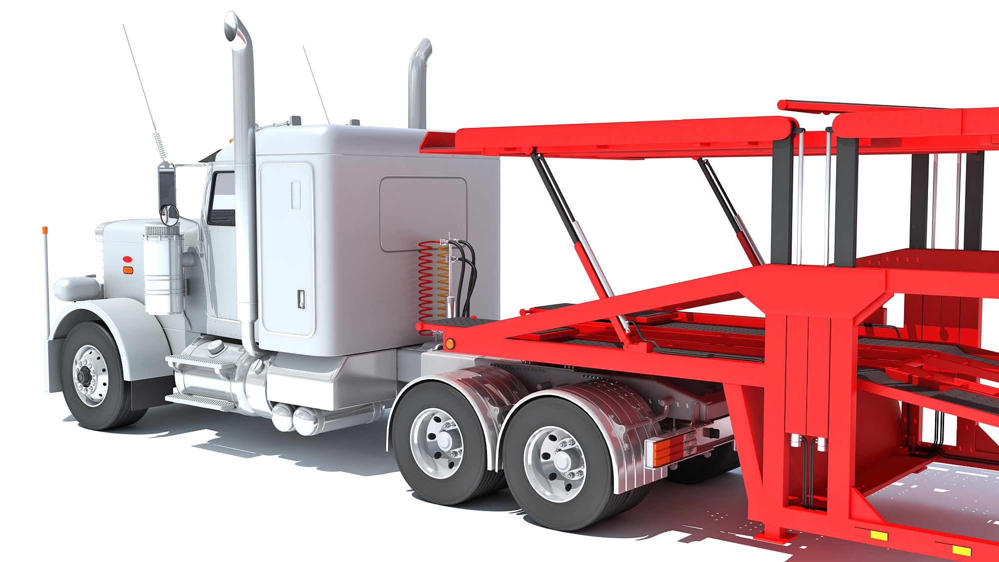 Car Carrier Semi Truck Trailer