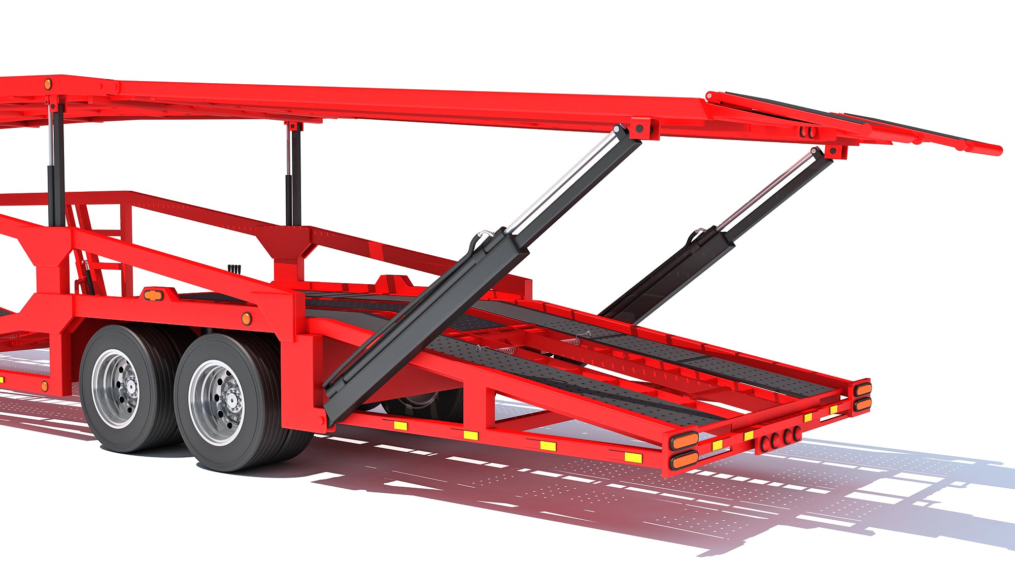 Car Carrier Semi Truck Trailer