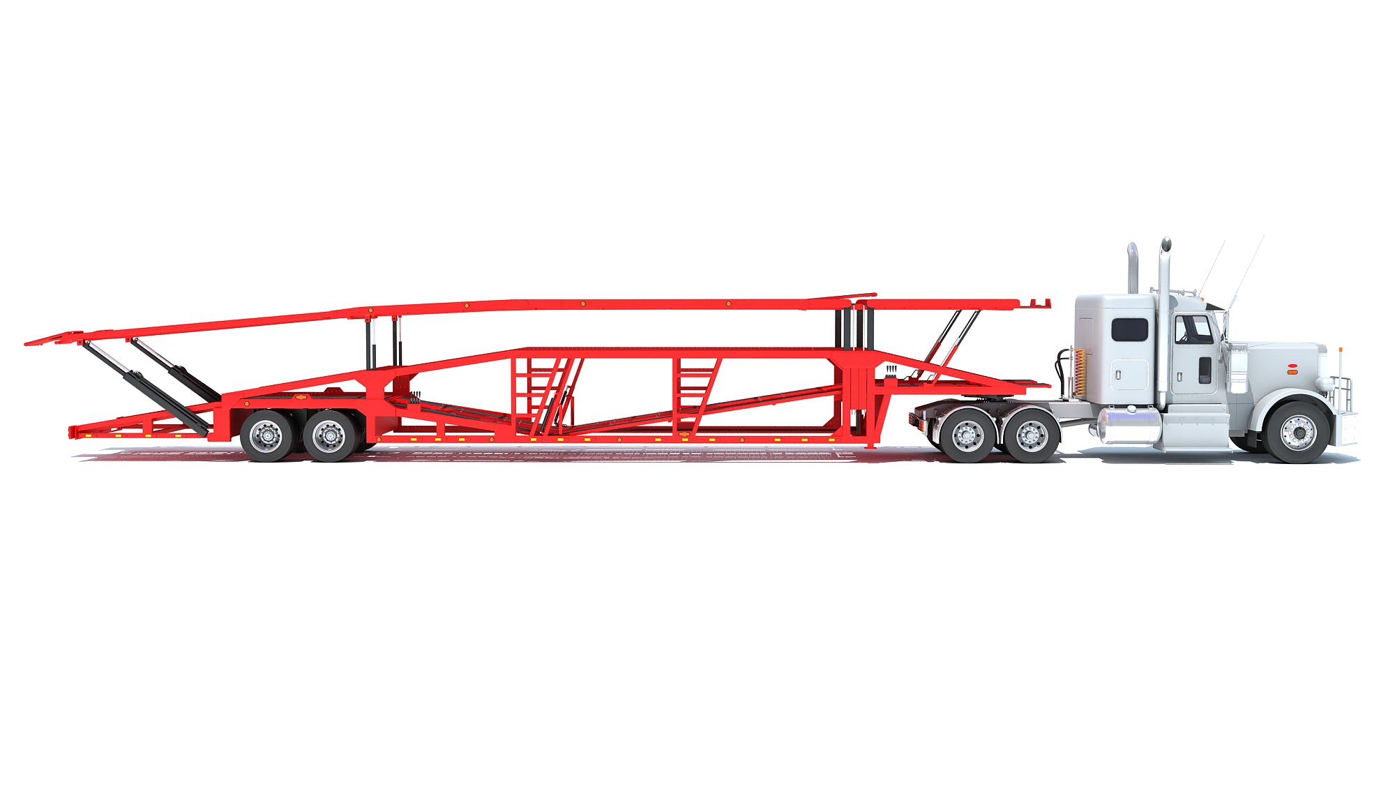 Car Carrier Semi Truck Trailer